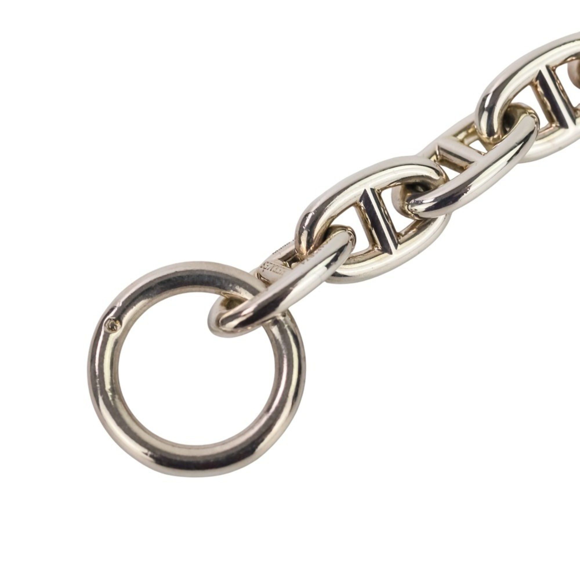 Hermes HERMES Chaine d'Ancre MM 14-link bracelet, sterling silver 925, women's. Size ONE SIZE - 6 Thumbnail