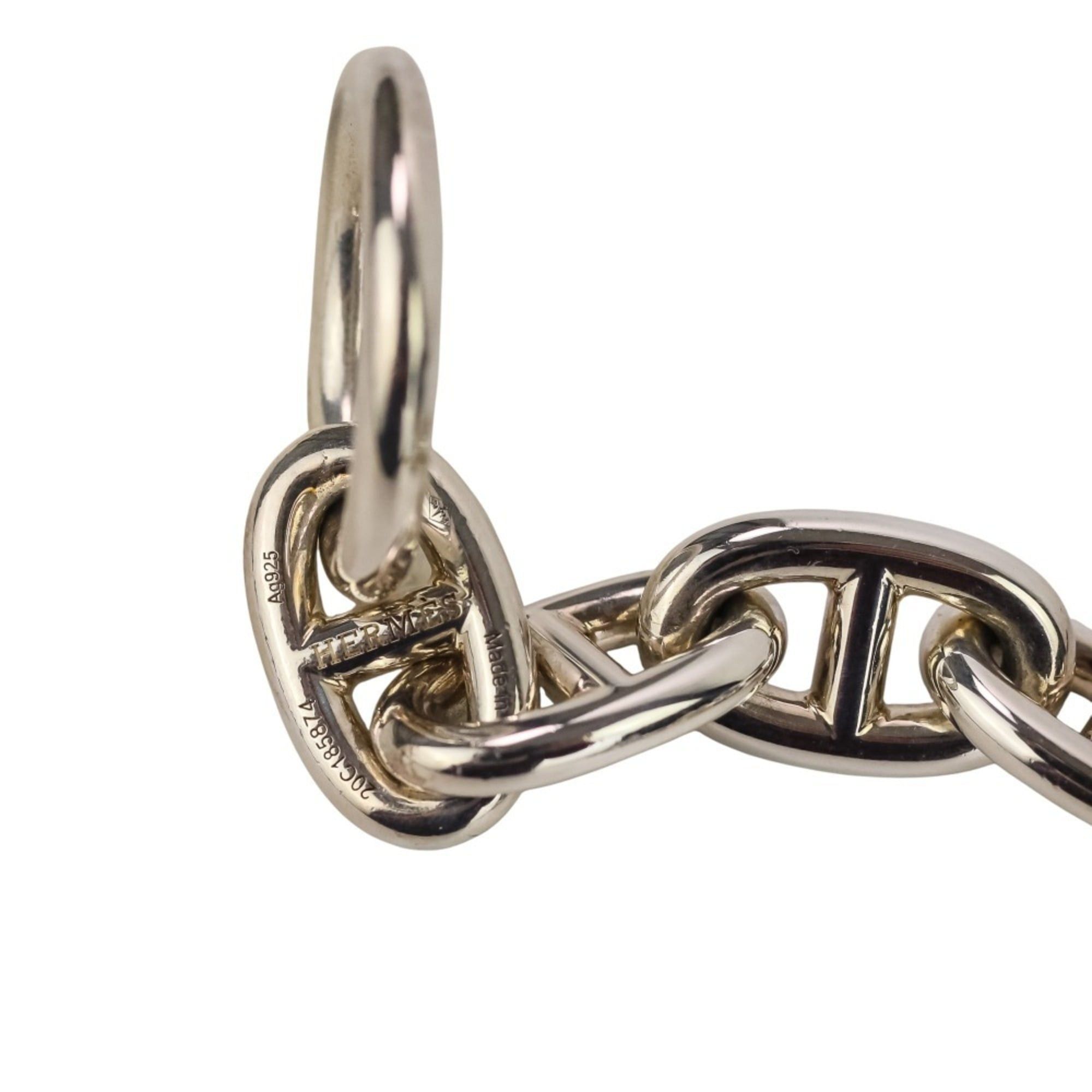 Hermes HERMES Chaine d'Ancre MM 14-link bracelet, sterling silver 925, women's. Size ONE SIZE - 9 Thumbnail