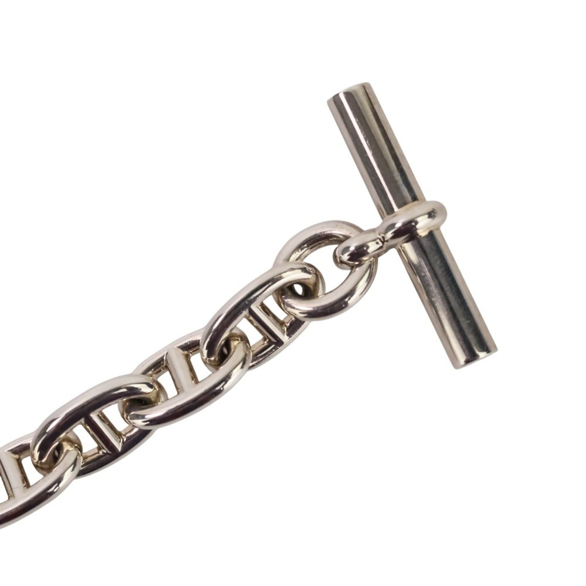 Hermes HERMES Chaine d'Ancre MM 14-link bracelet, sterling silver 925, women's. Size ONE SIZE - 7 Thumbnail