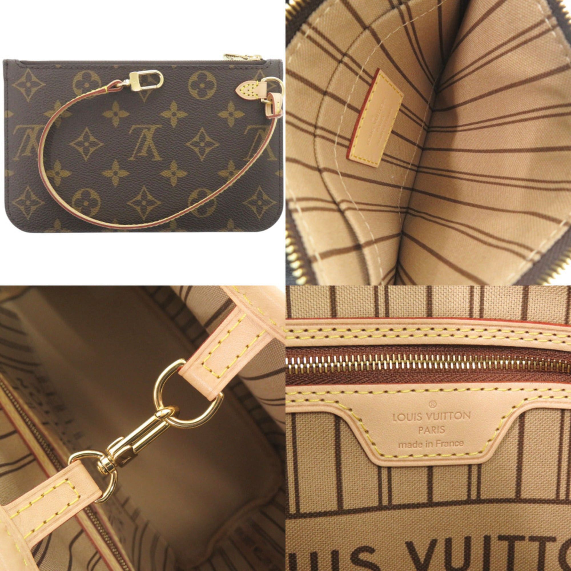 Louis Vuitton Unused Louis Vuitton Neverfull PM Monogram Tote Bag M46979 IC (Current Model) LV 0171LOUIS VUITTON Size ONE SIZE - 10 Thumbnail