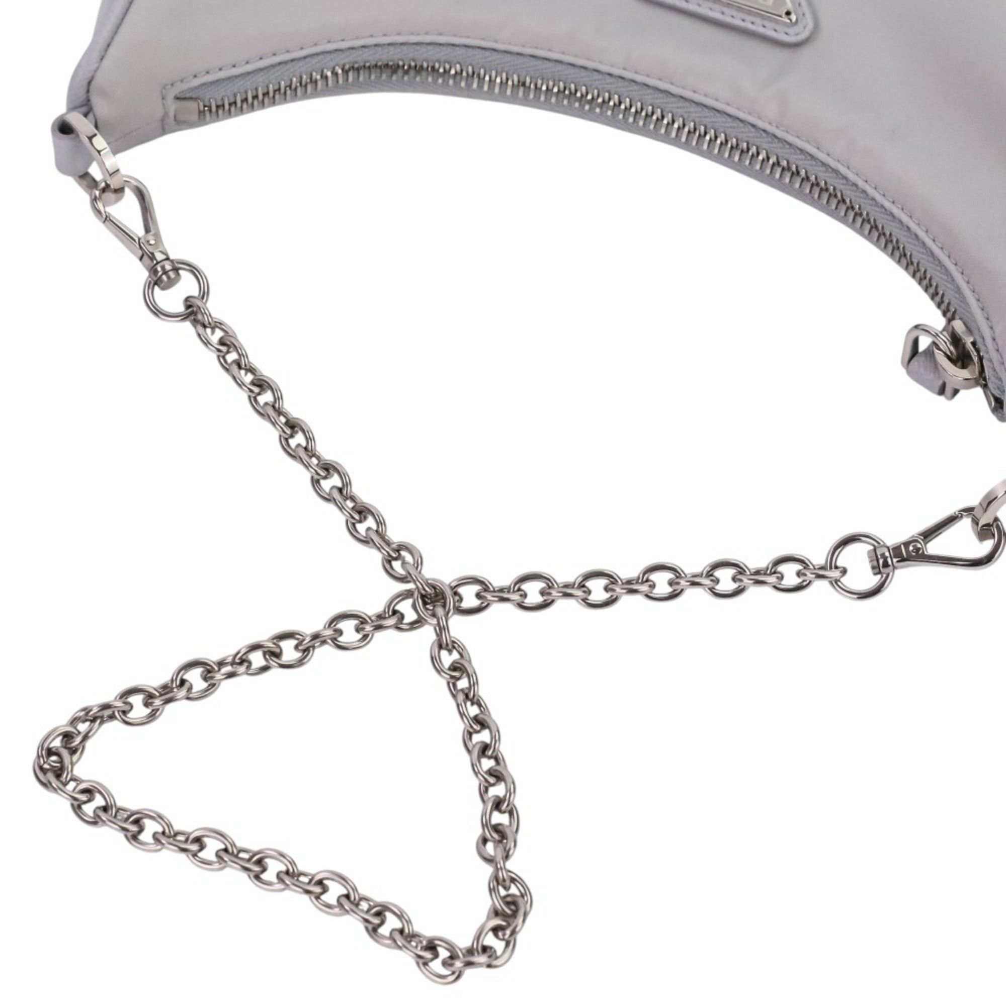 Prada PRADA RE-NYLON Re-Edition 2005 Shoulder Bag 1BH204 Light Blue Women's Size ONE SIZE - 6 Thumbnail