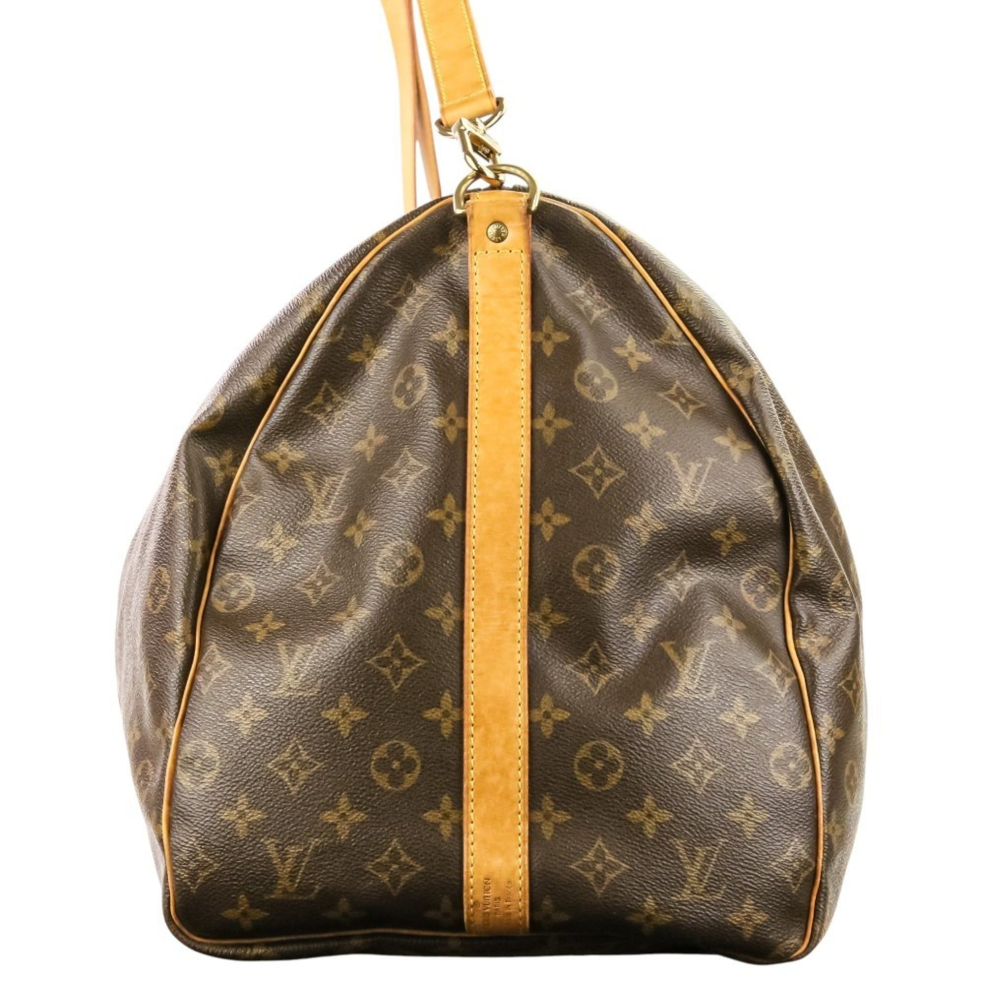 Louis Vuitton Louis Vuitton Monogram Keepall Bandoulière 60 Boston Bag M41412 Brown Men's Women's Size ONE SIZE - 2 Thumbnail