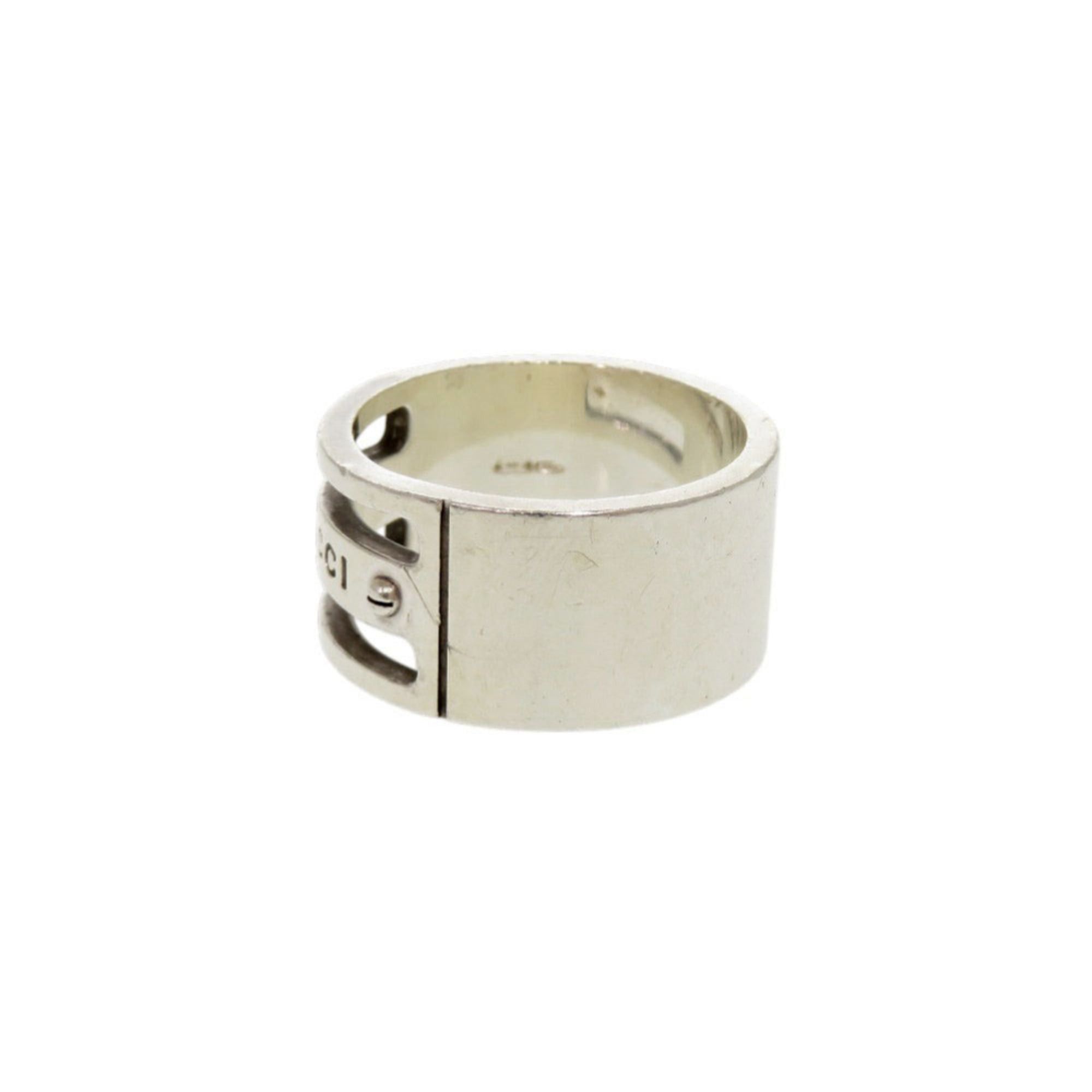 Gucci Gucci Logo Screw Sterling Silver 925 Ring 1603GUCCI Size ONE SIZE - 2 Thumbnail
