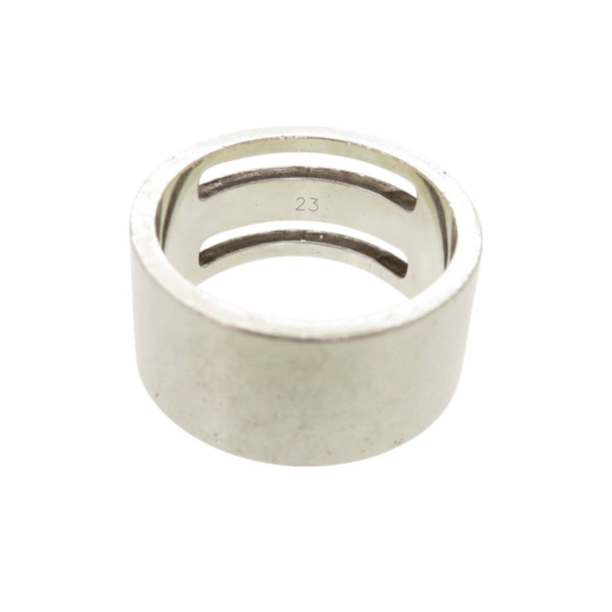 Gucci Gucci Logo Screw Sterling Silver 925 Ring 1603GUCCI Size ONE SIZE - 6 Thumbnail
