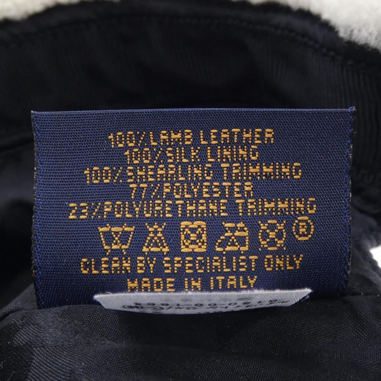 Louis Vuitton Louis Vuitton Louis Vuitton Shearling Visor Cap Fur Hats M00493 DUTY FREE for USA Size ONE SIZE - 3 Thumbnail