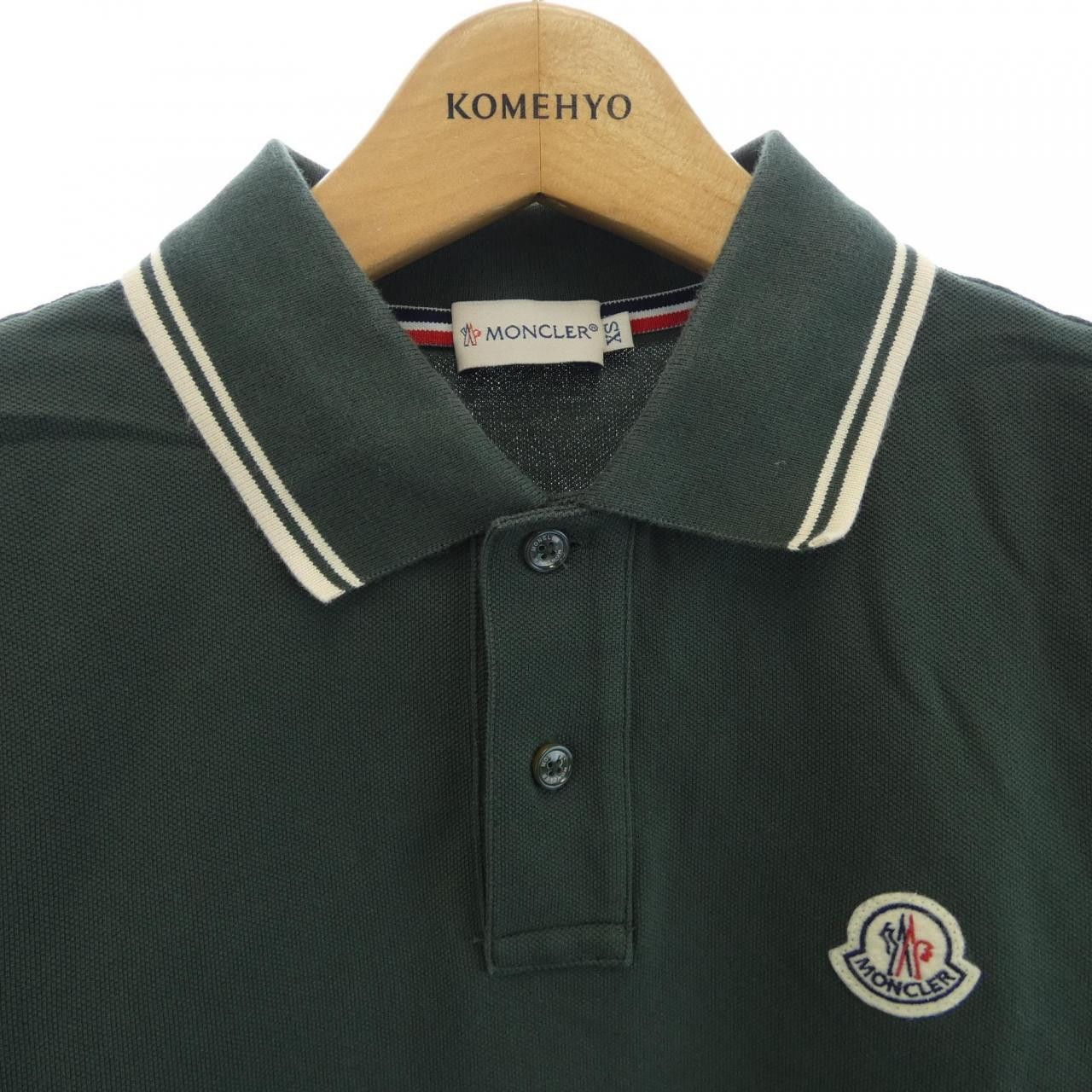 Moncler Moncler Moncler Cotton Polo Shirt Textile Tops DUTY FREE for USA Size ONE SIZE - 5 Thumbnail