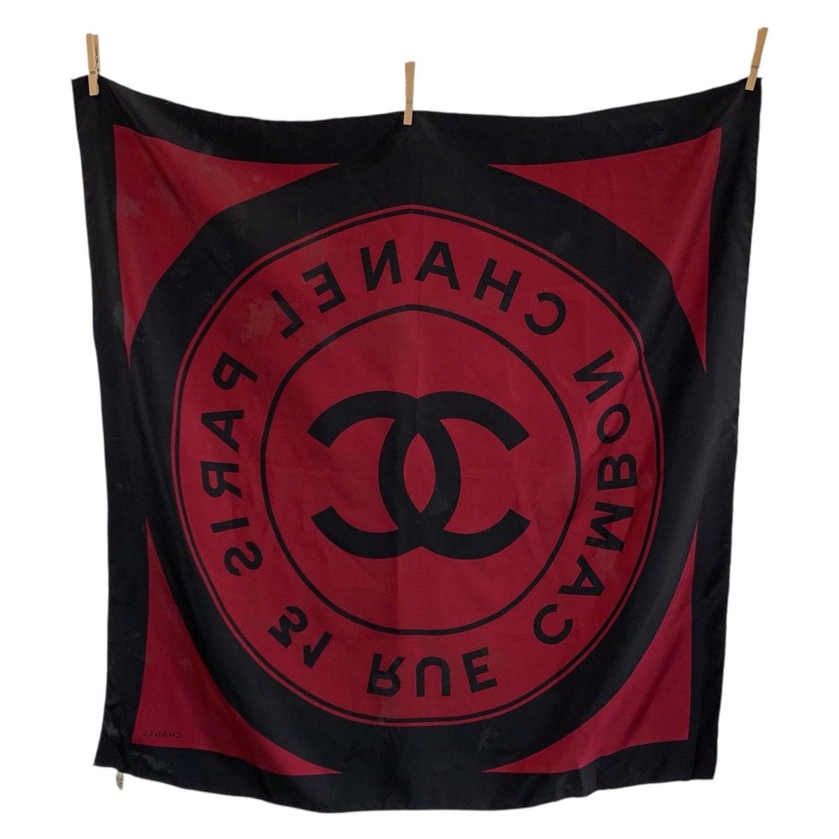 Chanel Chanel Chanel 31 RUE CAMBON Silk Scarf Textile Scarf DUTY FREE for USA Size ONE SIZE - 2 Thumbnail