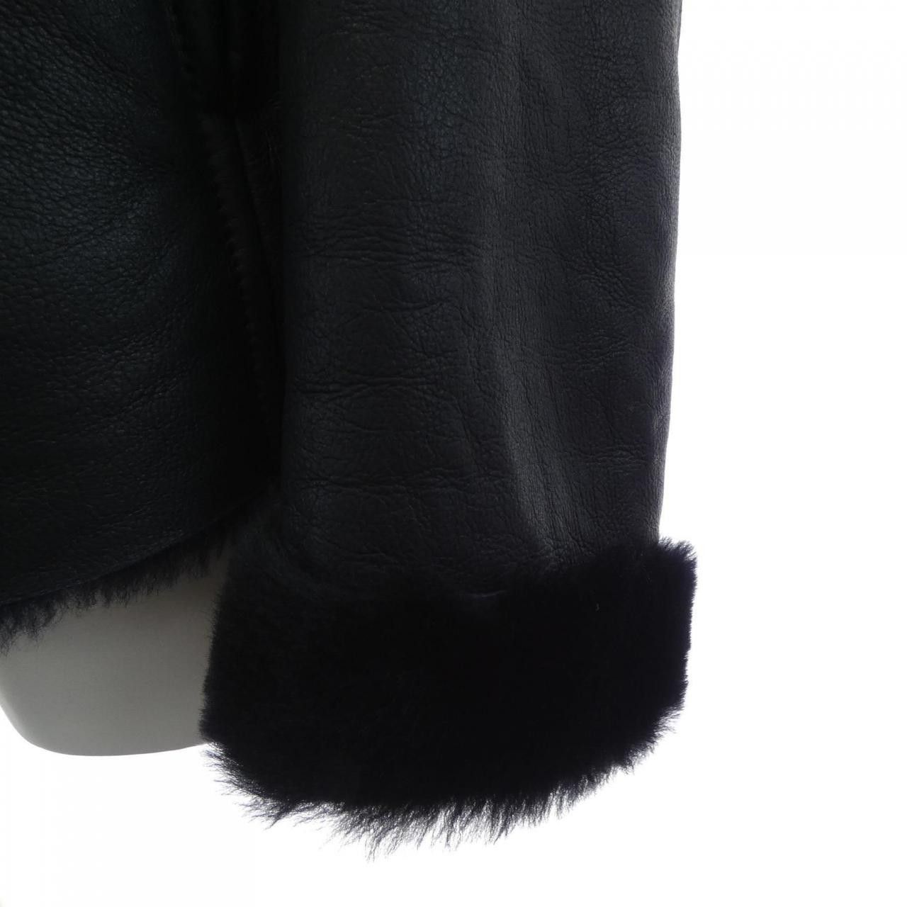 Giorgio Armani Giorgio Armani Giorgio Armani Shearling Jacket Fur Outerwear 4SR13P 4SP19 DUTY FREE for USA Size ONE SIZE - 6 Thumbnail