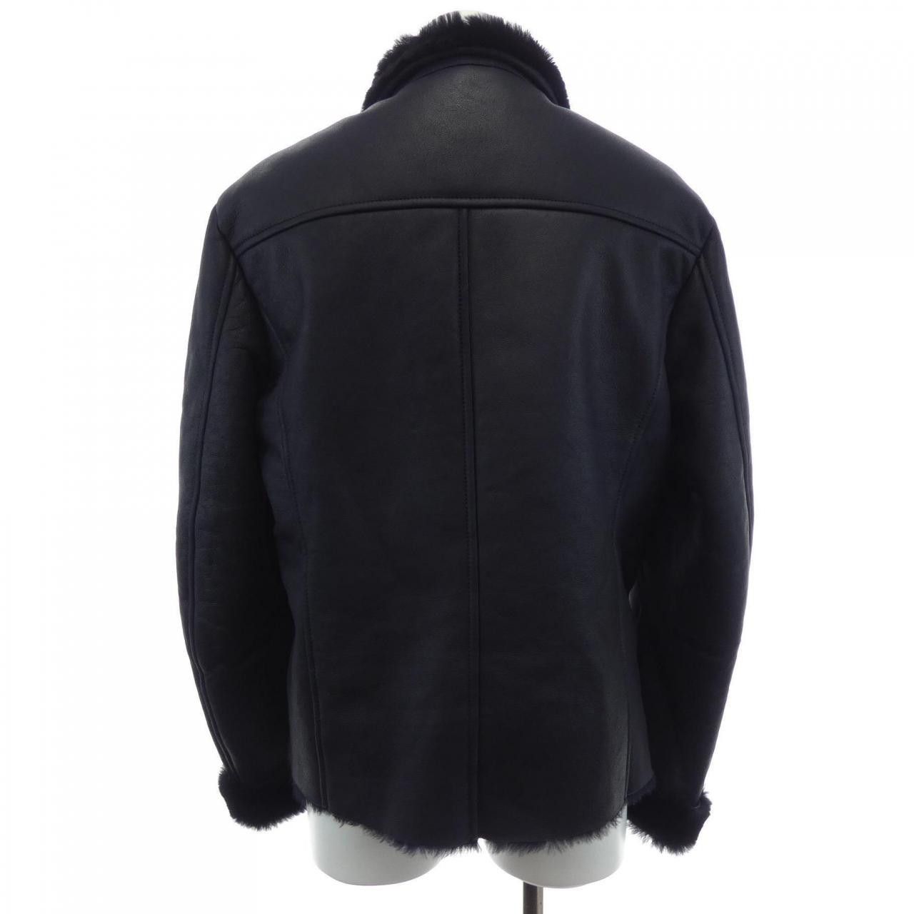 Giorgio Armani Giorgio Armani Giorgio Armani Shearling Jacket Fur Outerwear 4SR13P 4SP19 DUTY FREE for USA Size ONE SIZE - 2 Thumbnail