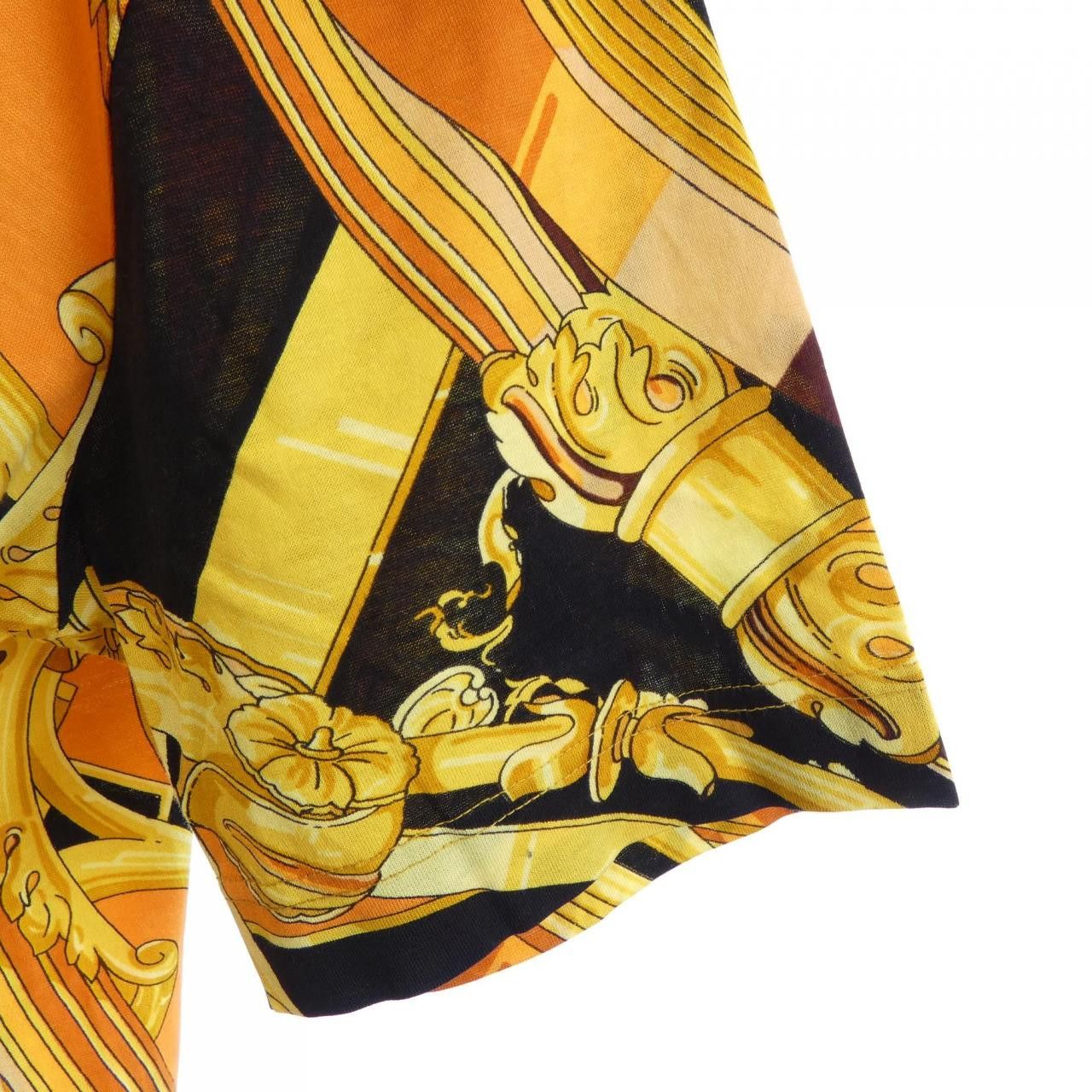 Hermes Hermes Hermes RYTHMES Cotton TShirt Textile T-Shirts DUTY FREE for USA Size ONE SIZE - 6 Thumbnail