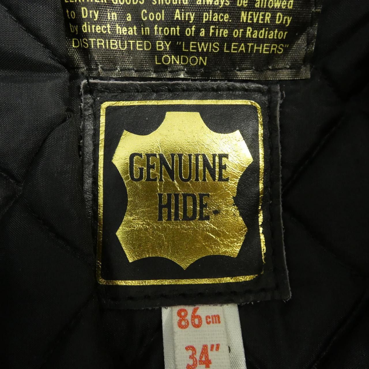 Other Other Lewis Leathers Calf Leather Riders Jacket Leather Outerwear DUTY FREE for USA Size ONE SIZE - 4 Thumbnail