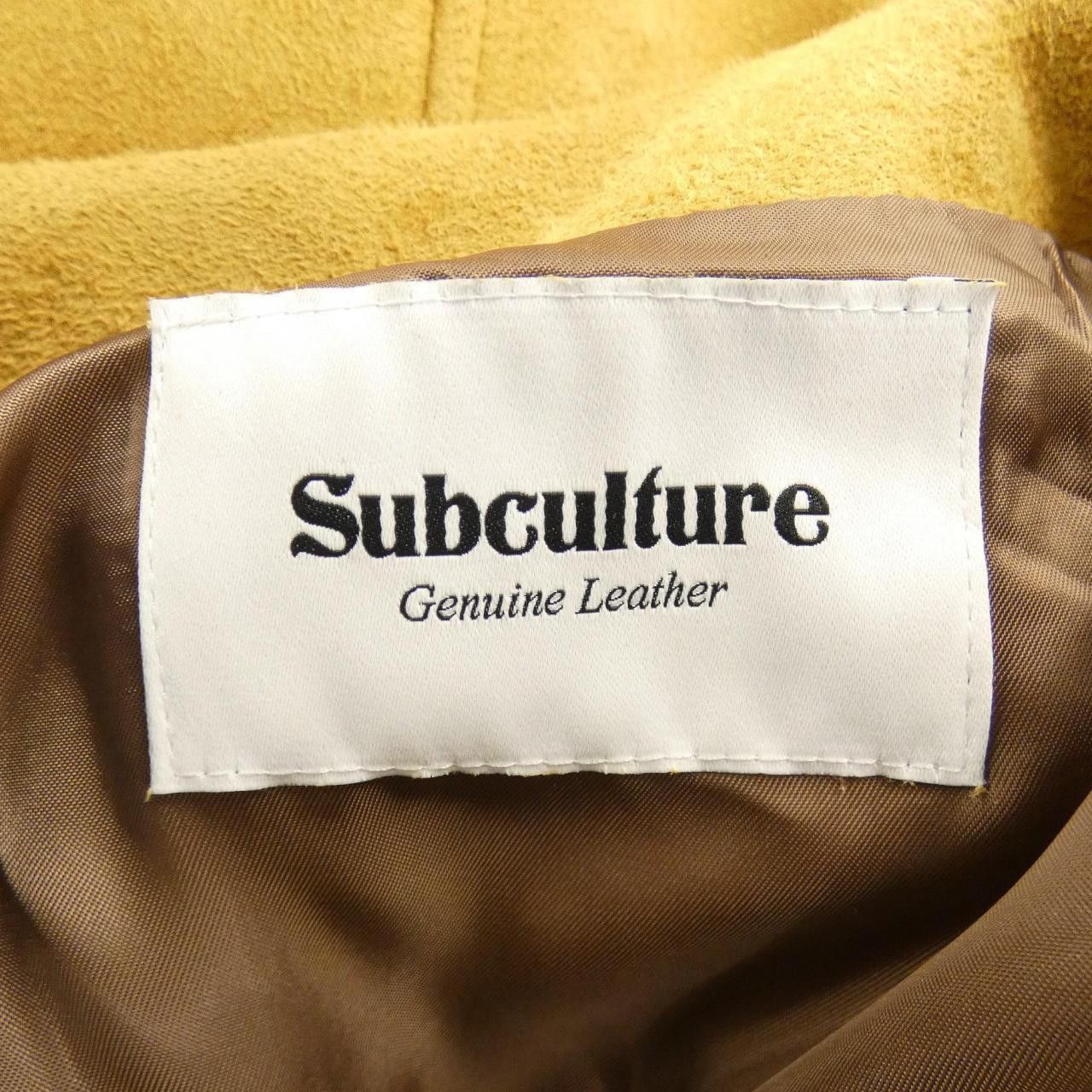 Other Other Subculture Deerskin Leather Jacket Leather Outerwear DUTY FREE for USA Size ONE SIZE - 4 Thumbnail