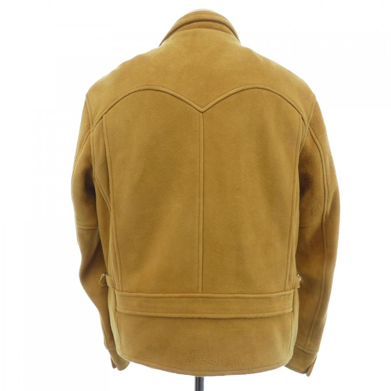 Other Other Subculture Deerskin Leather Jacket Leather Outerwear DUTY FREE for USA Size ONE SIZE - 2 Thumbnail
