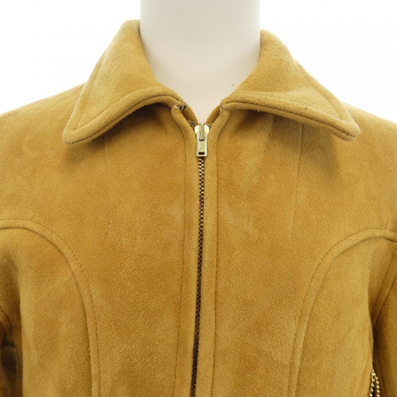 Other Other Subculture Deerskin Leather Jacket Leather Outerwear DUTY FREE for USA Size ONE SIZE - 5 Thumbnail