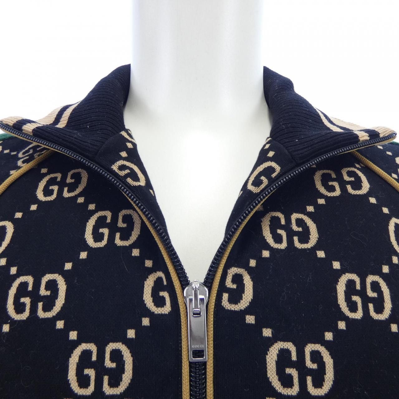 Gucci Gucci Gucci GG Cotton Jersey Jacket Textile Outerwear 695955XJEEI DUTY FREE for USA Size ONE SIZE - 6 Thumbnail