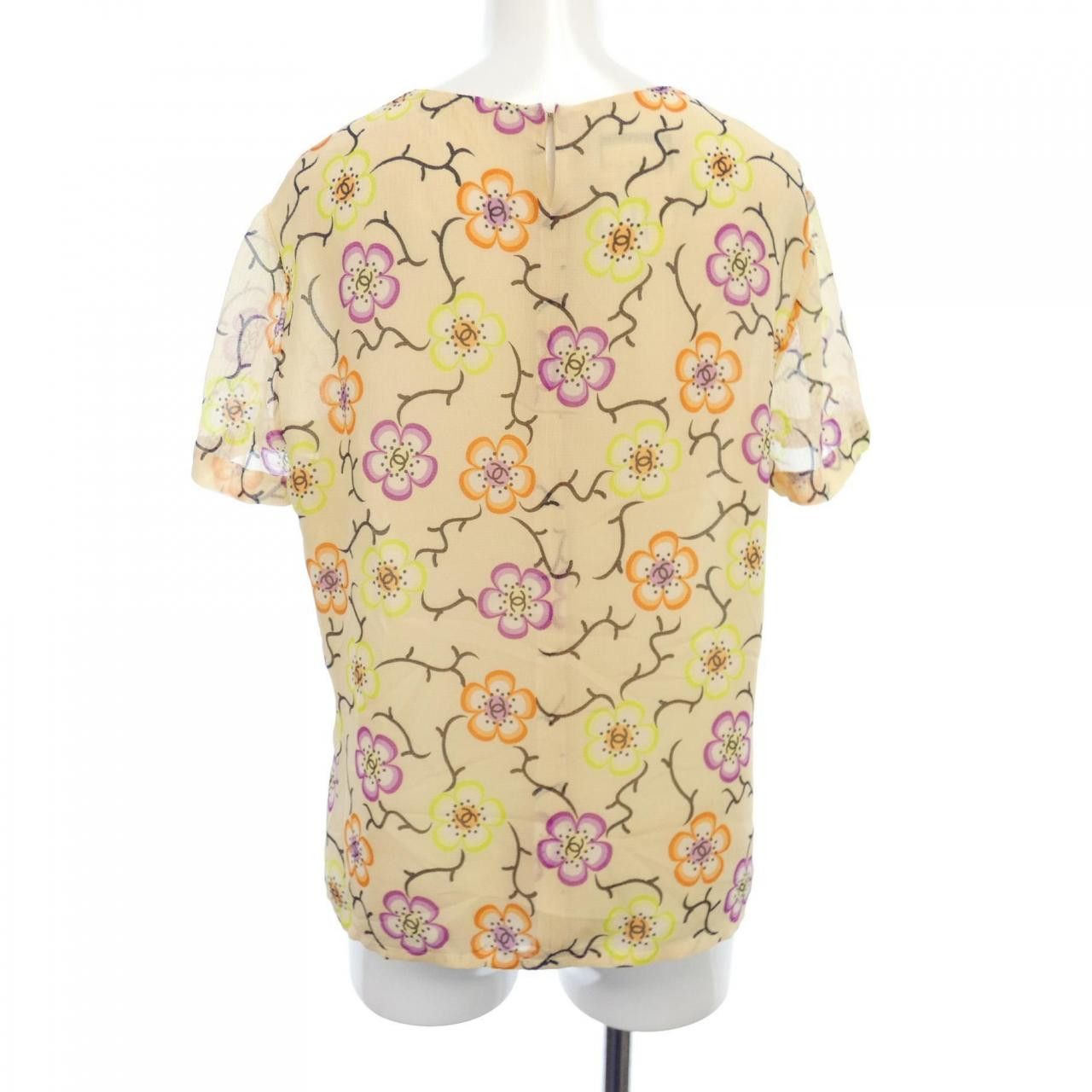 Chanel Chanel Chanel Silk Top Textile Tops P17976V10047 DUTY FREE for USA Size ONE SIZE - 2 Thumbnail