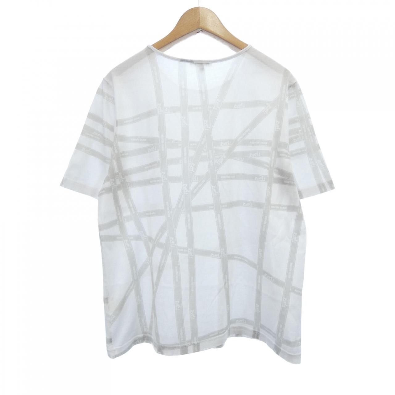 Hermes Hermes Hermes Cotton T Shirt Textile T-Shirts DUTY FREE for USA Size ONE SIZE - 2 Thumbnail