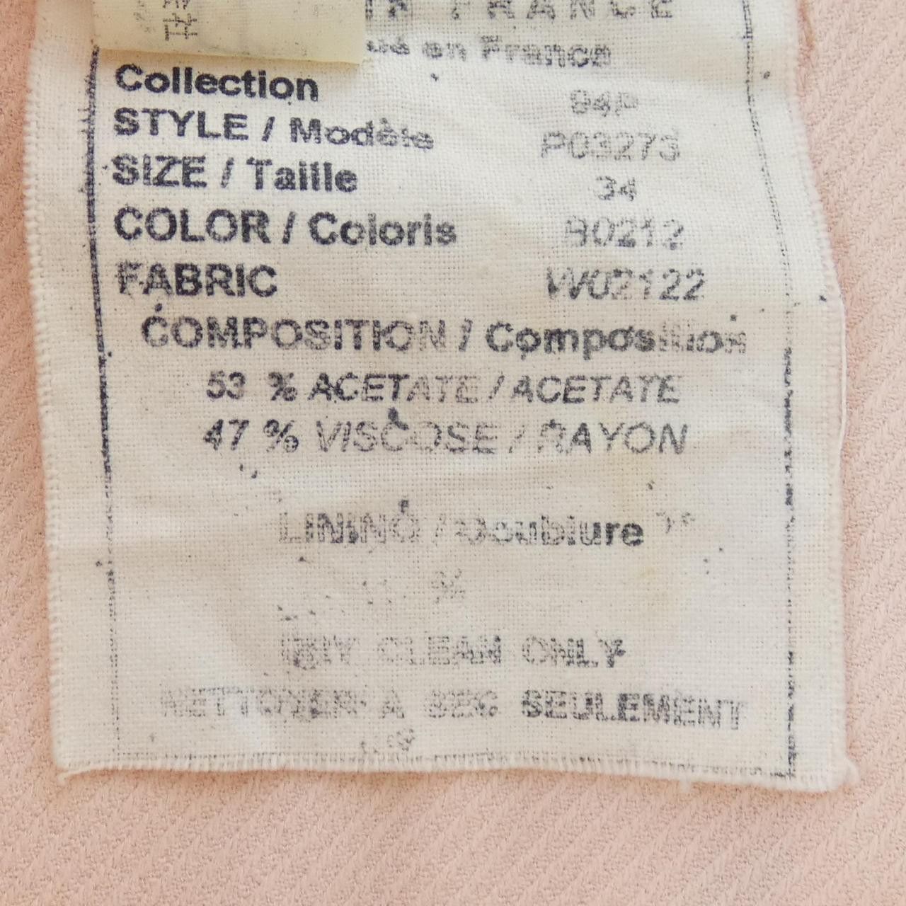Chanel Chanel Chanel Dress Textile Dresses P03273W02122 DUTY FREE for USA Size ONE SIZE - 3 Thumbnail