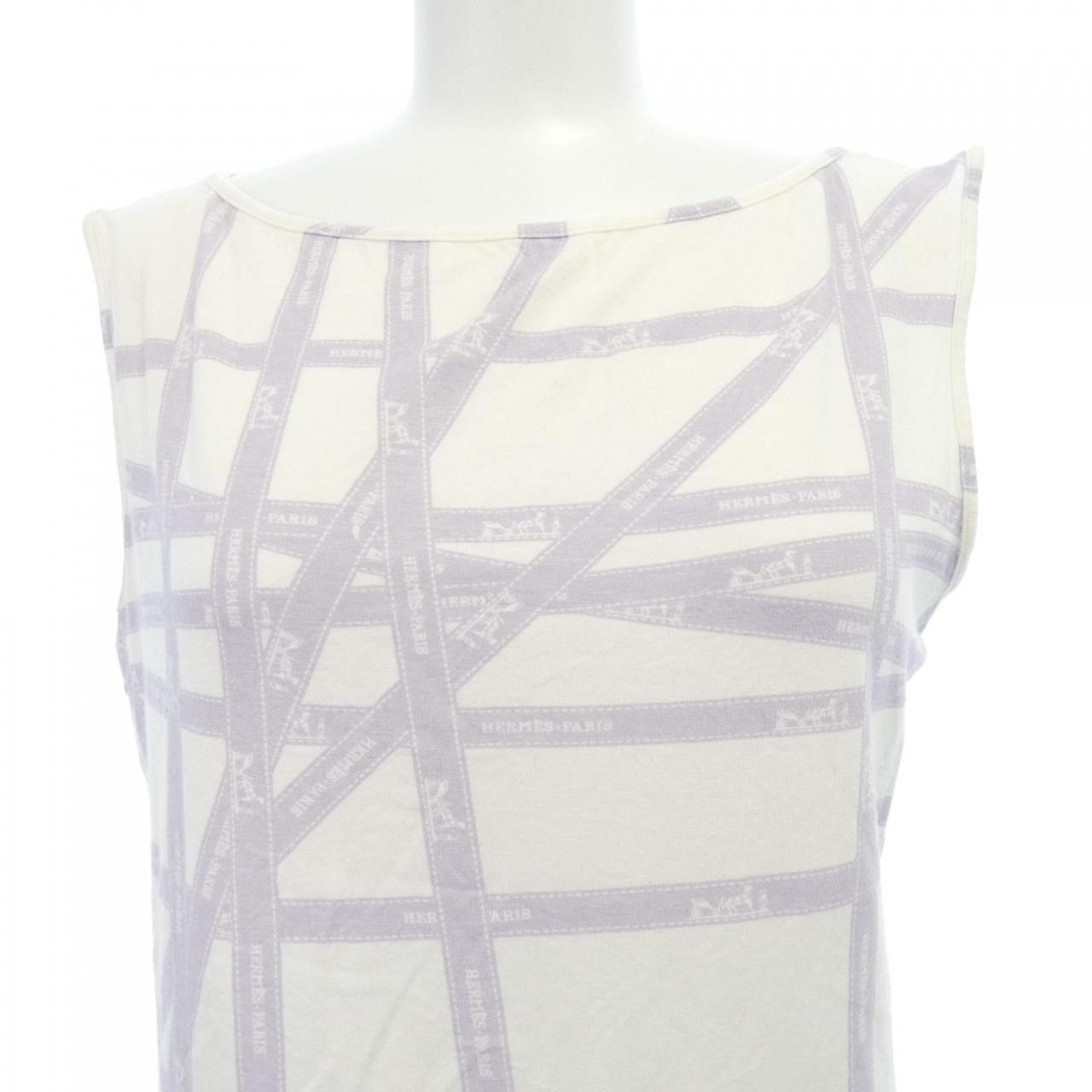 Hermes Hermes Hermes Viscose Elastane Top Textile Tops DUTY FREE for USA Size ONE SIZE - 5 Thumbnail
