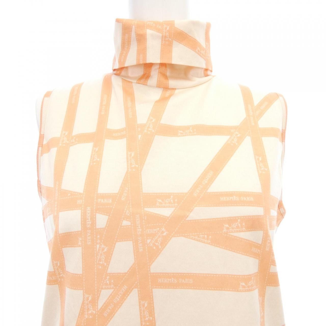 Hermes Hermes Hermes Cotton T Shirt Textile T-Shirts DUTY FREE for USA Size ONE SIZE - 5 Thumbnail