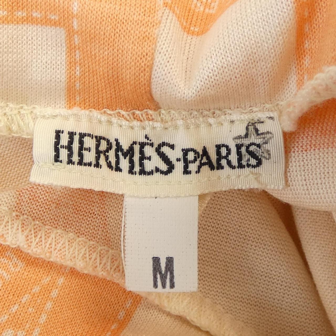 Hermes Hermes Hermes Cotton T Shirt Textile T-Shirts DUTY FREE for USA Size ONE SIZE - 4 Thumbnail