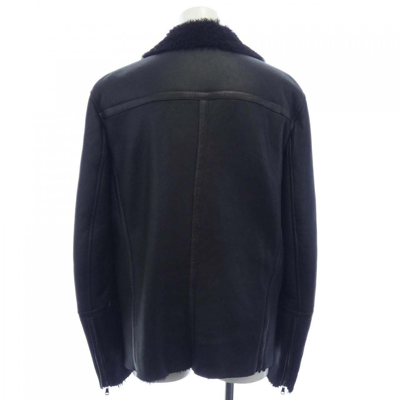 Other Other Emmeti Shearling Leather Jacket Fur Outerwear DUTY FREE for USA Size ONE SIZE - 2 Thumbnail