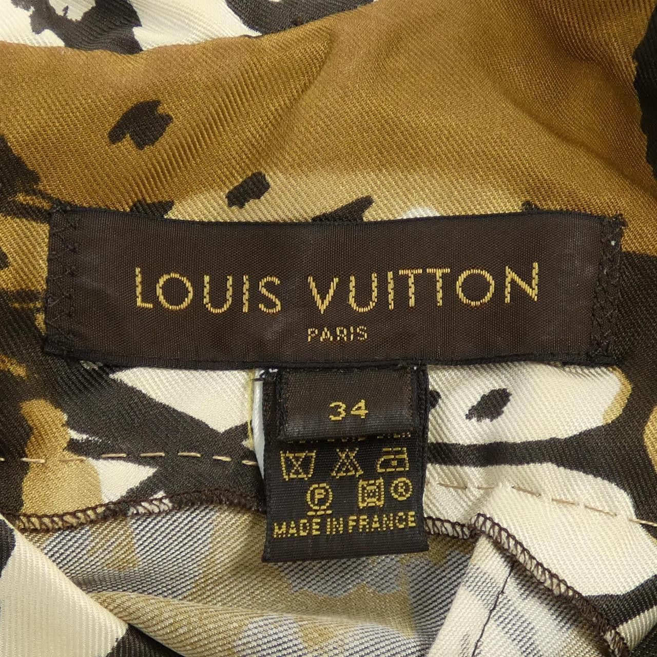 Louis Vuitton Louis Vuitton Louis Vuitton Silk Dress Textile Dresses DUTY FREE for USA Size ONE SIZE - 4 Thumbnail