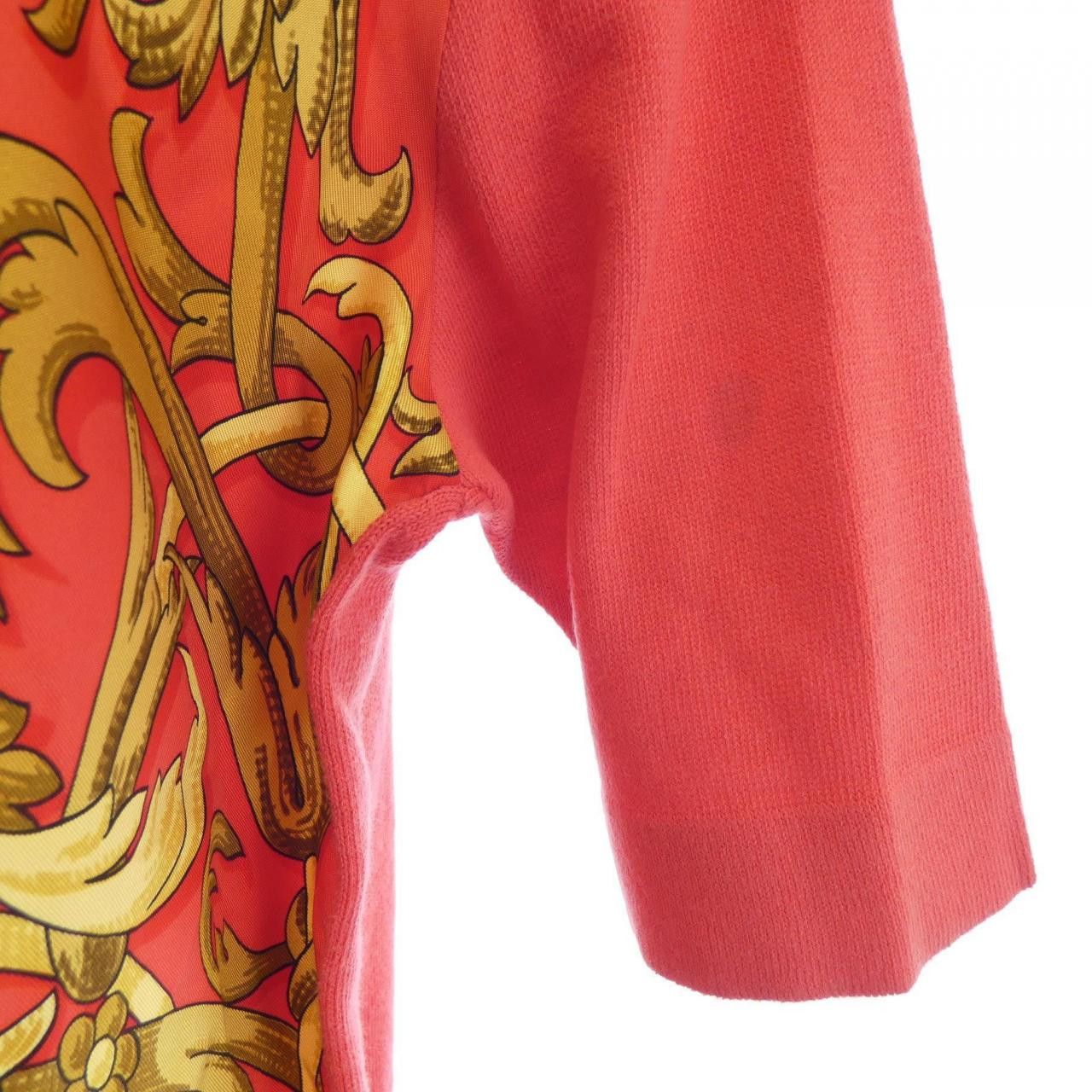 Hermes Hermes Hermes Twillene Silk Cotton Cashmere Top Textile Tops DUTY FREE for USA Size ONE SIZE - 5 Thumbnail