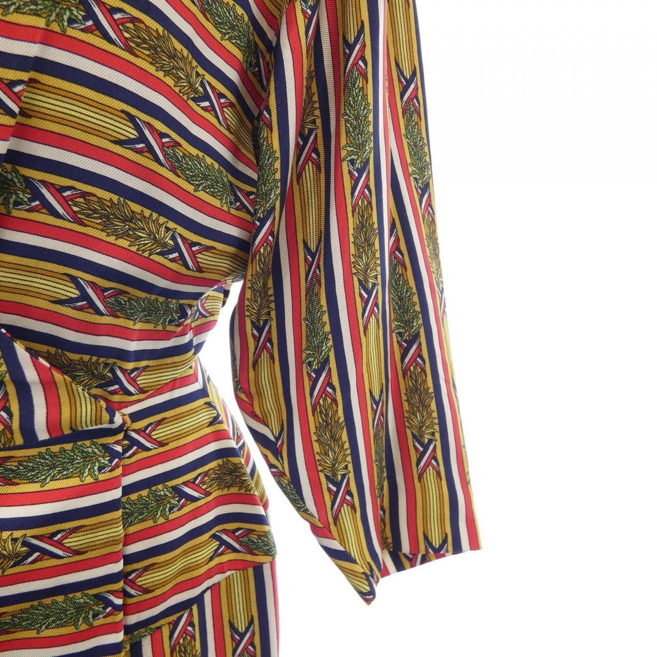 Hermes Hermes Hermes Silk Dress Textile Dresses DUTY FREE for USA Size ONE SIZE - 5 Thumbnail