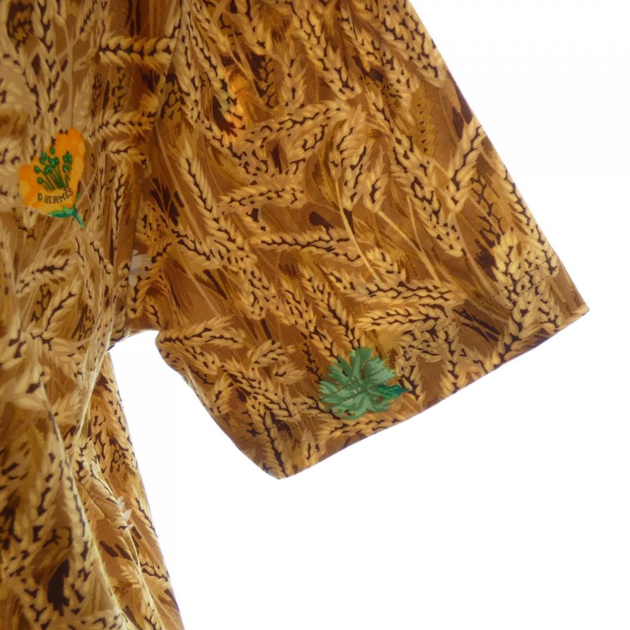 Hermes Hermes Hermes LAPINS DANS UN CHAMP Cotton TShirt Textile T-Shirts DUTY FREE for USA Size ONE SIZE - 5 Thumbnail