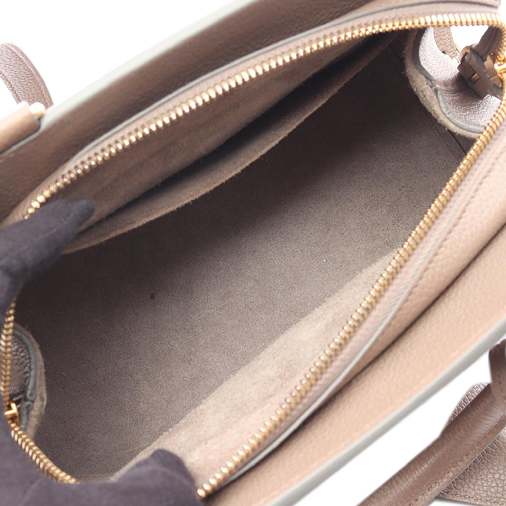 Celine Small Cabas de France Leather Satchel Size ONE SIZE - 3 Thumbnail