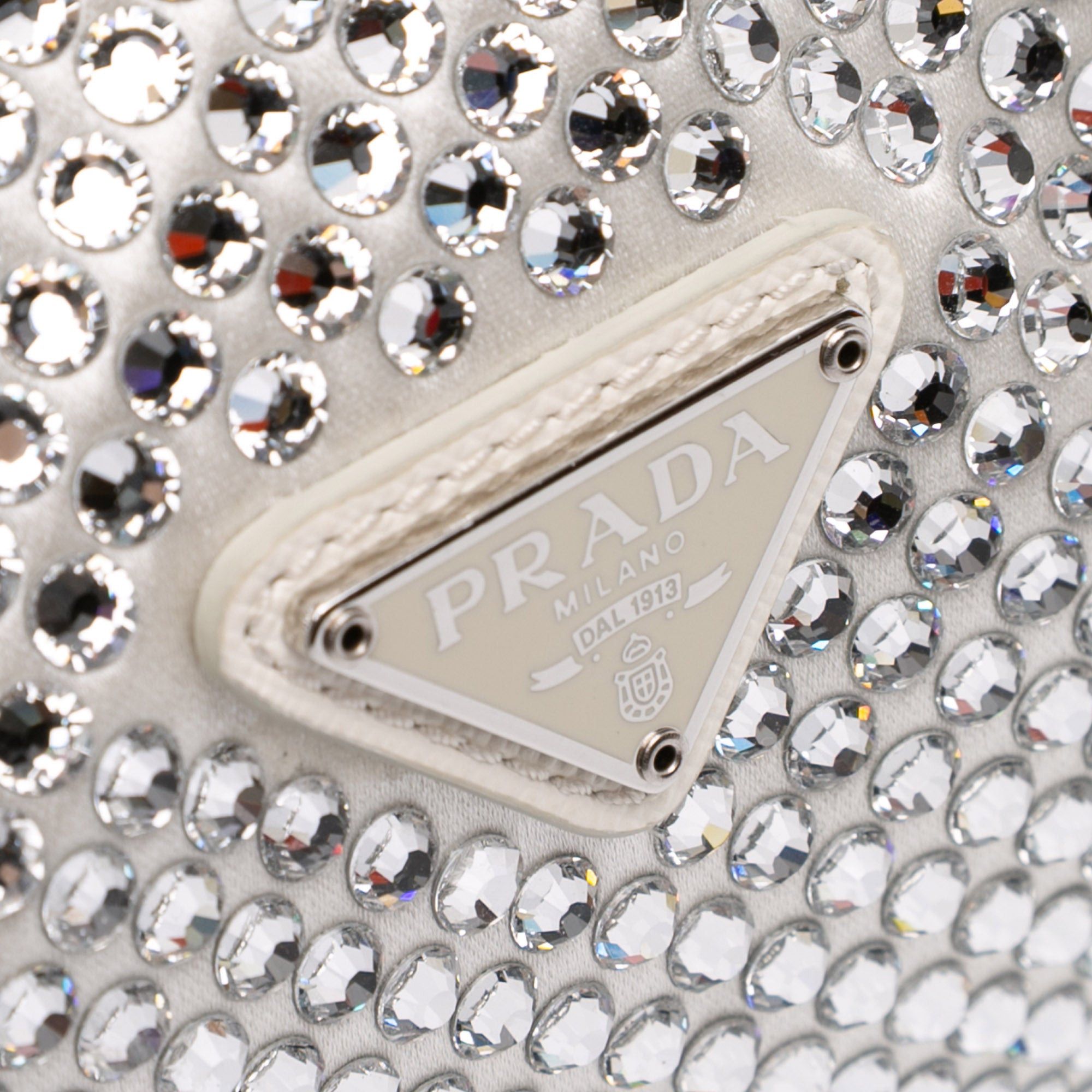 Prada Mini Satin Crystal Re-Edition 2000 Shoulder Bag Size ONE SIZE - 7 Thumbnail