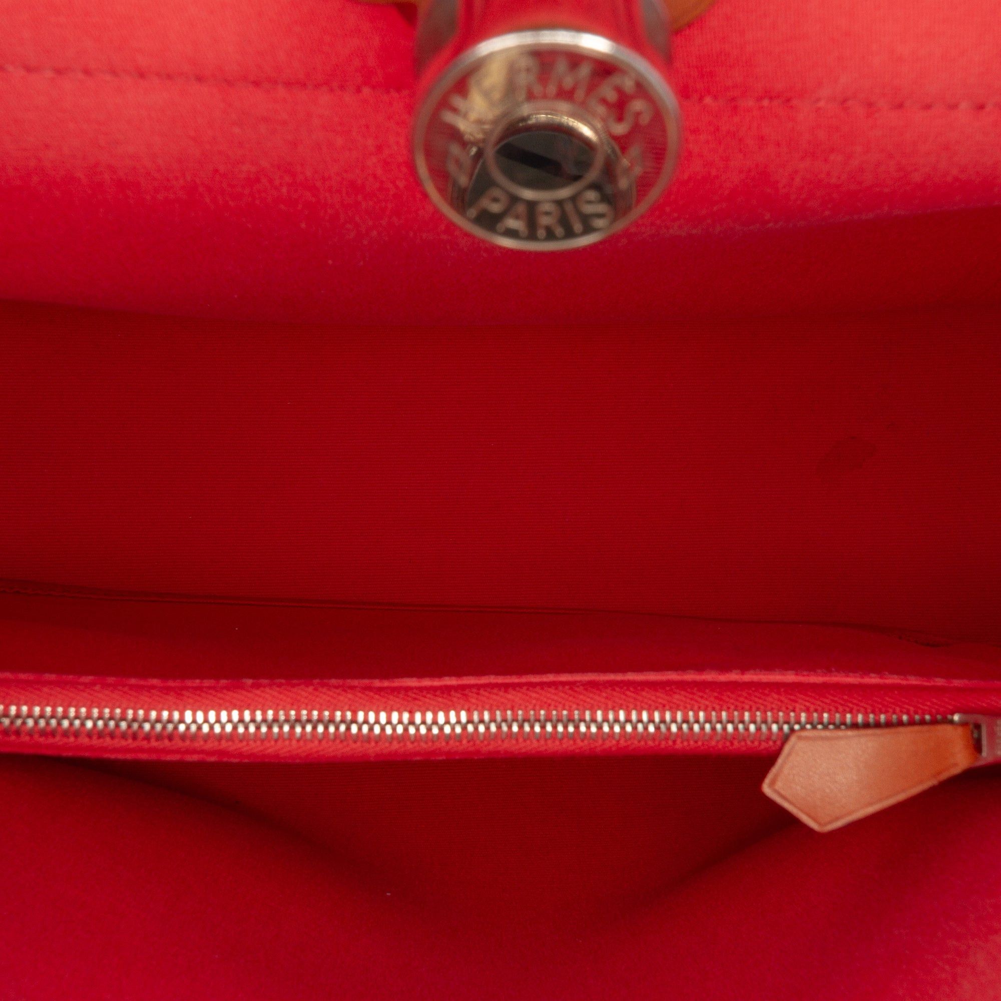 Hermes Toile Herbag Zip 31 Size ONE SIZE - 4 Thumbnail