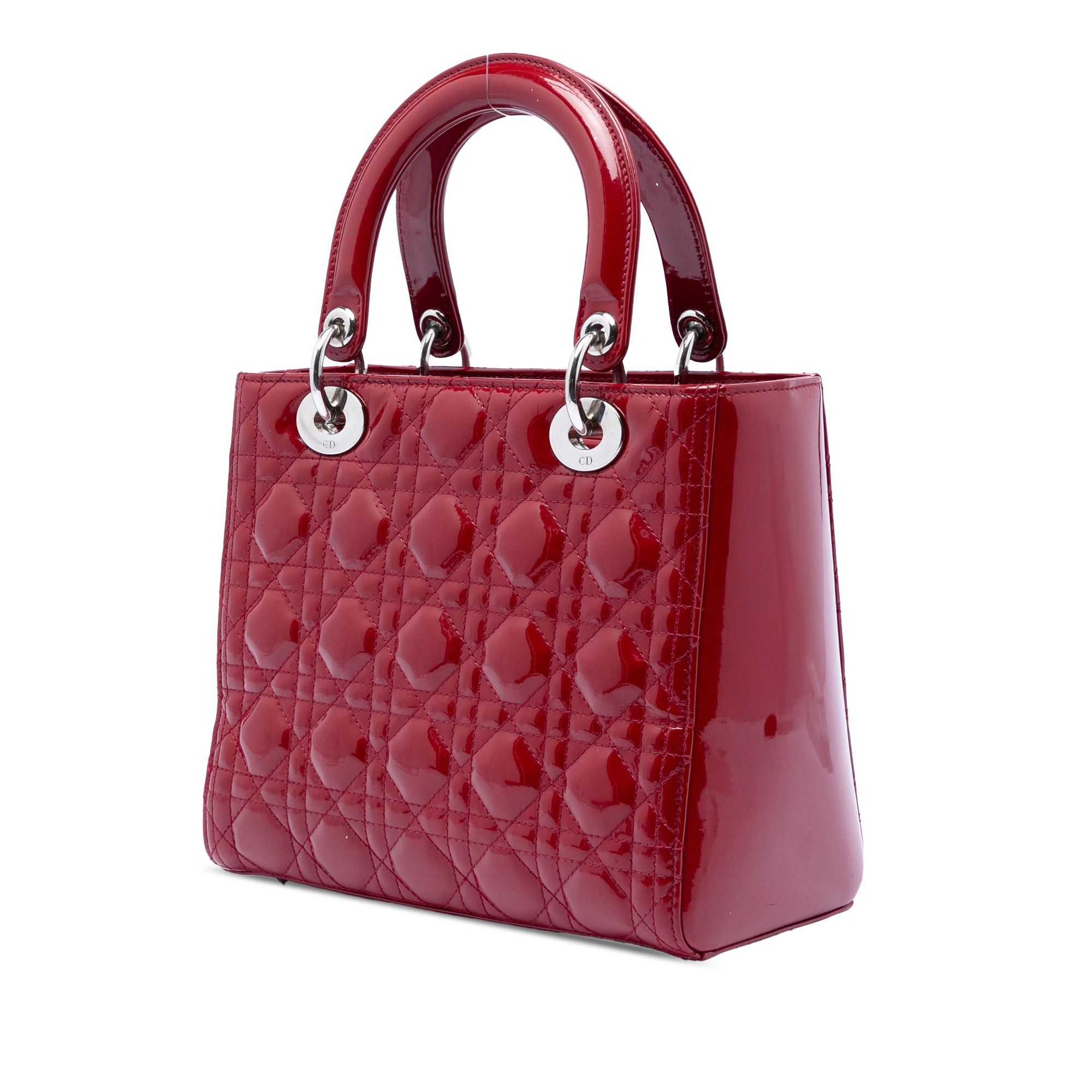 Dior Medium Patent Cannage Lady Dior Size ONE SIZE - 2 Thumbnail