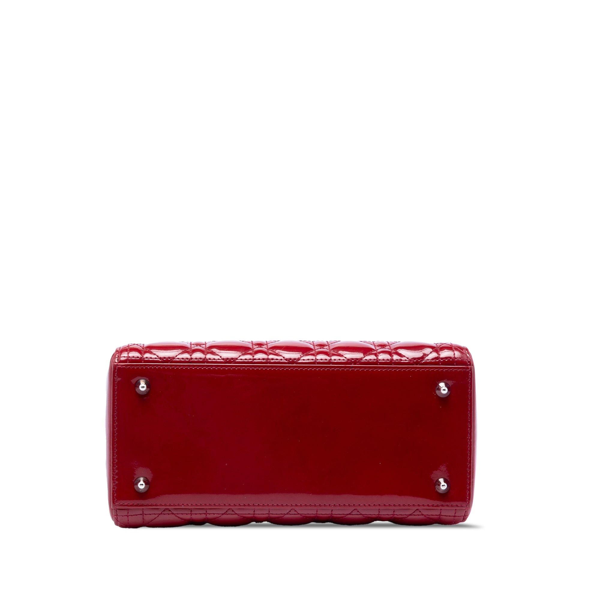 Dior Medium Patent Cannage Lady Dior Size ONE SIZE - 3 Thumbnail
