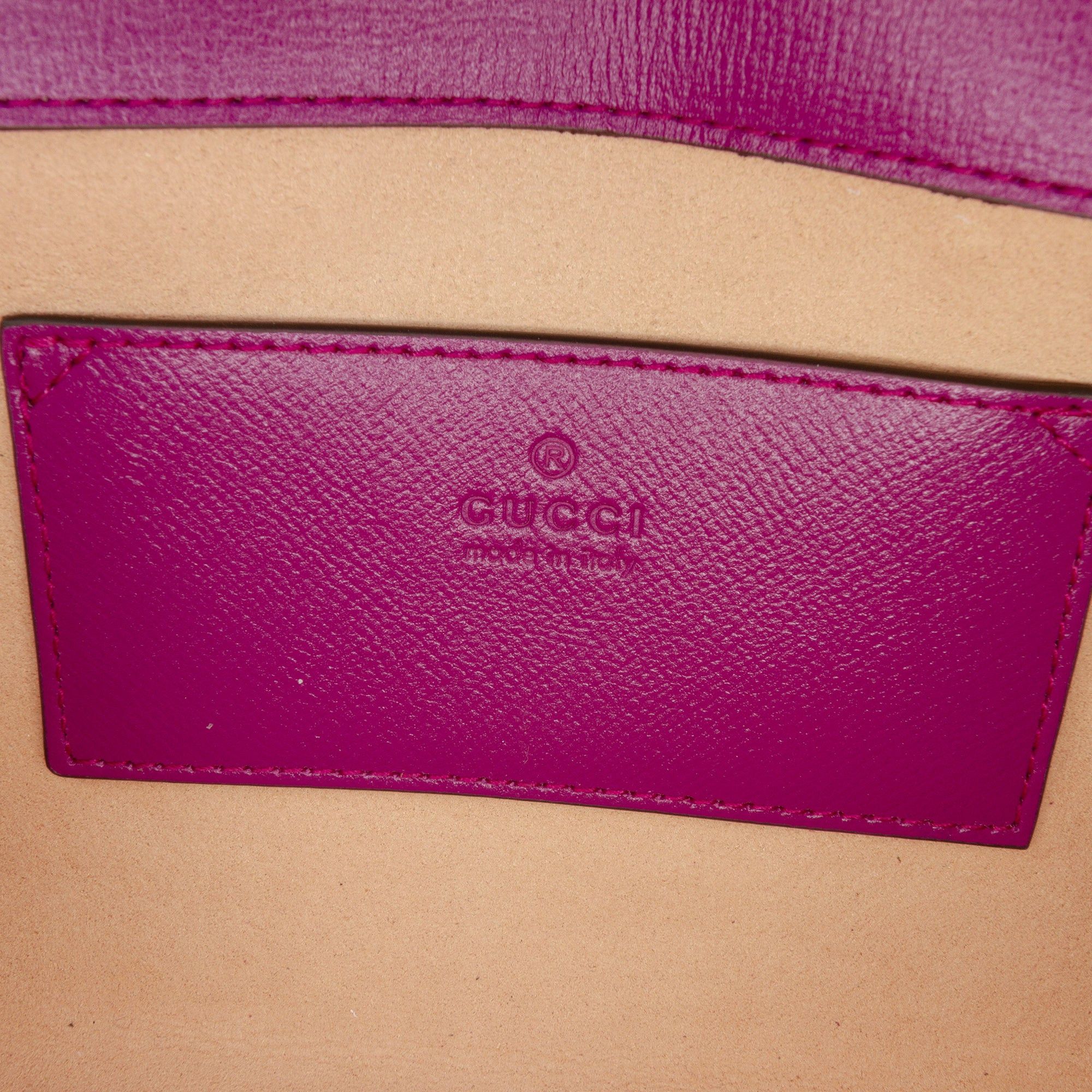 Gucci Mini Leather Horsebit 1955 Web Crossbody Size ONE SIZE - 5 Thumbnail