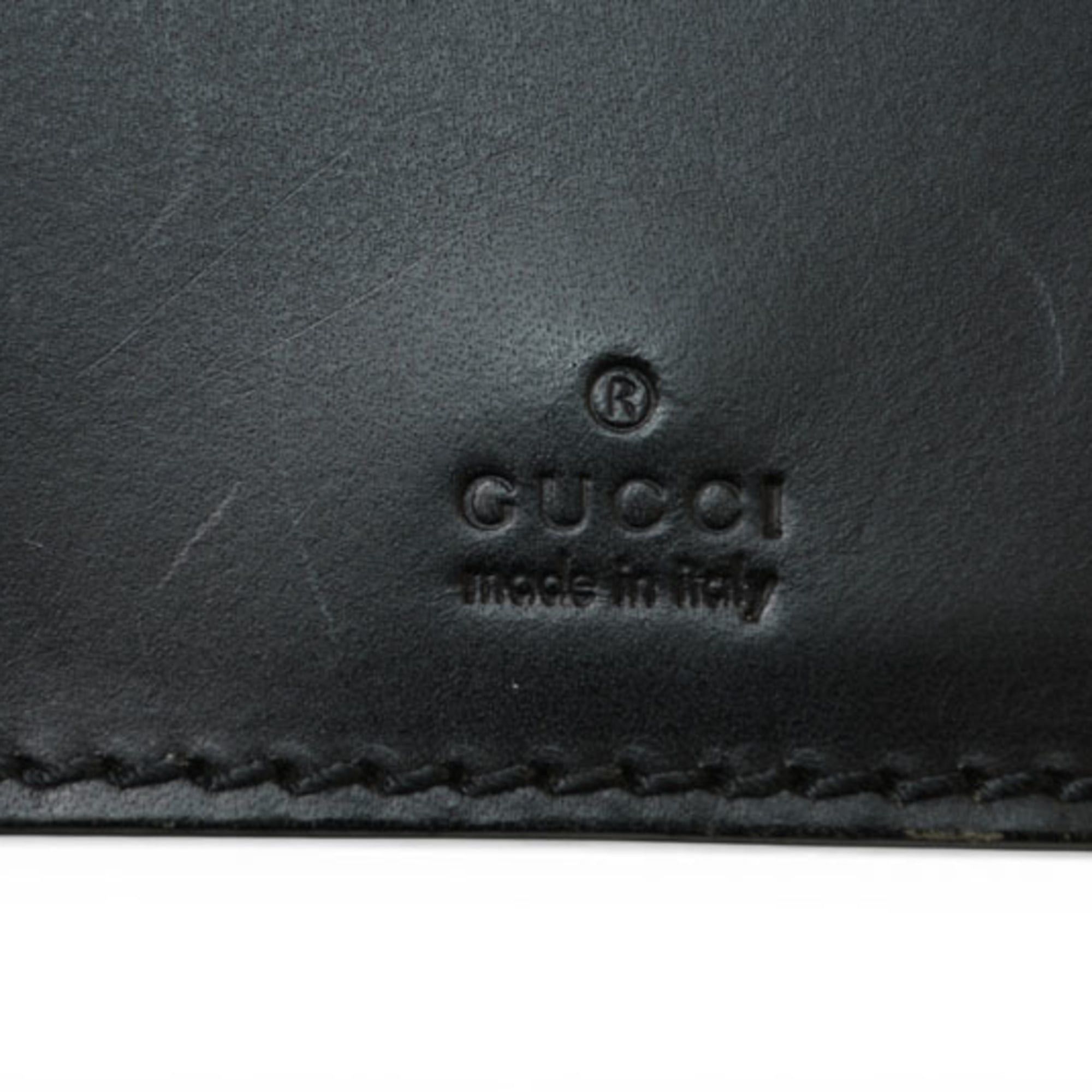 Gucci Gucci Shoulder Bag, GUCCI Crossbody Leather, Black, 106300 Size ONE SIZE - 6 Thumbnail