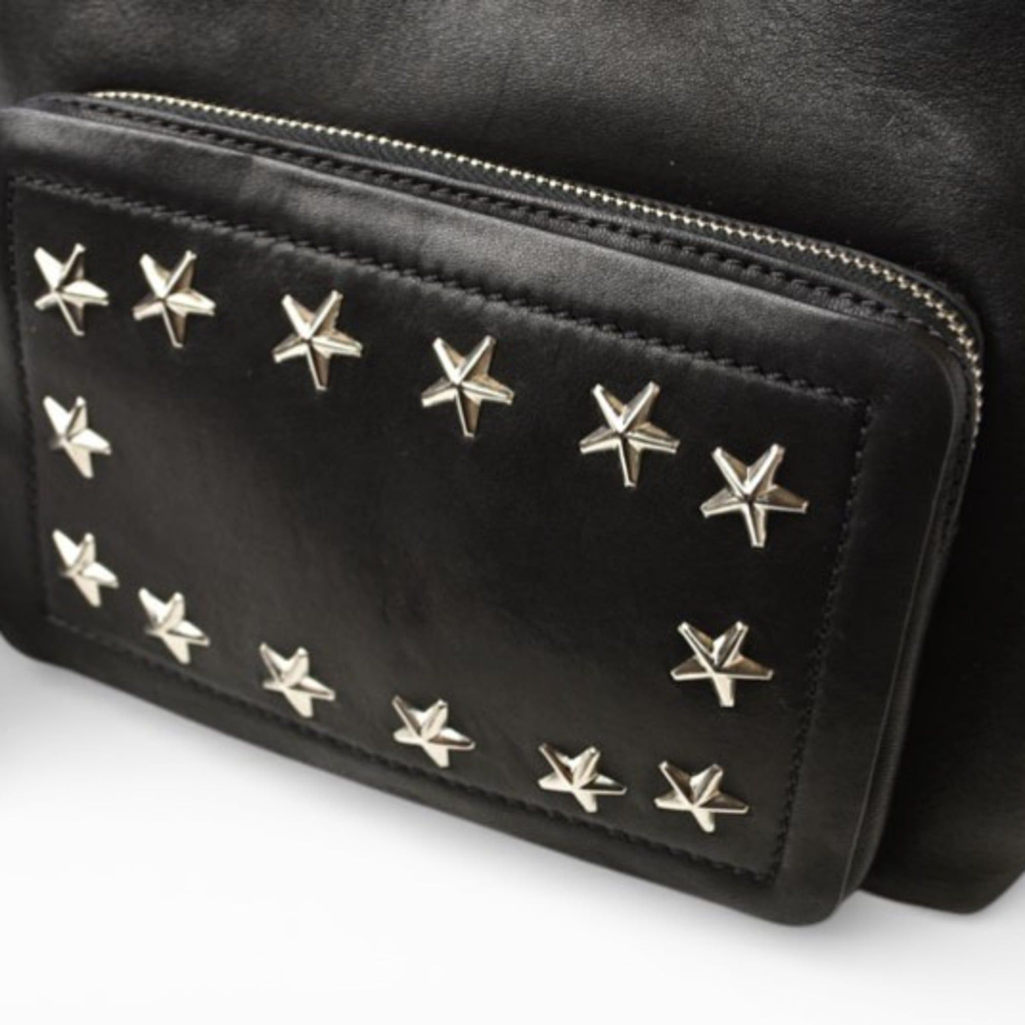 Jimmy Choo Jimmy Choo backpack/daypack, JIMMY CHOO SUKI studs in black Size ONE SIZE - 13 Thumbnail