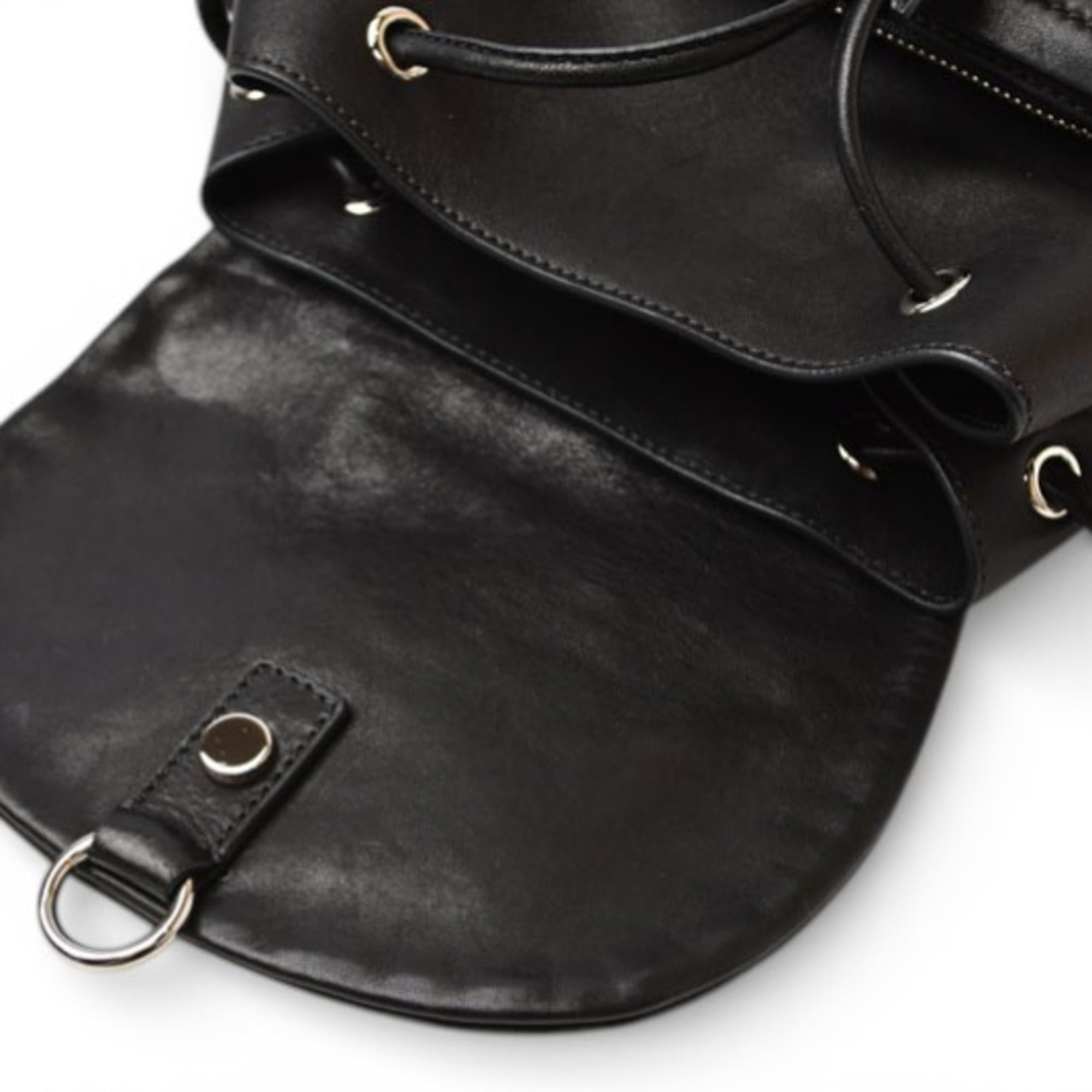 Jimmy Choo Jimmy Choo backpack/daypack, JIMMY CHOO SUKI studs in black Size ONE SIZE - 12 Thumbnail