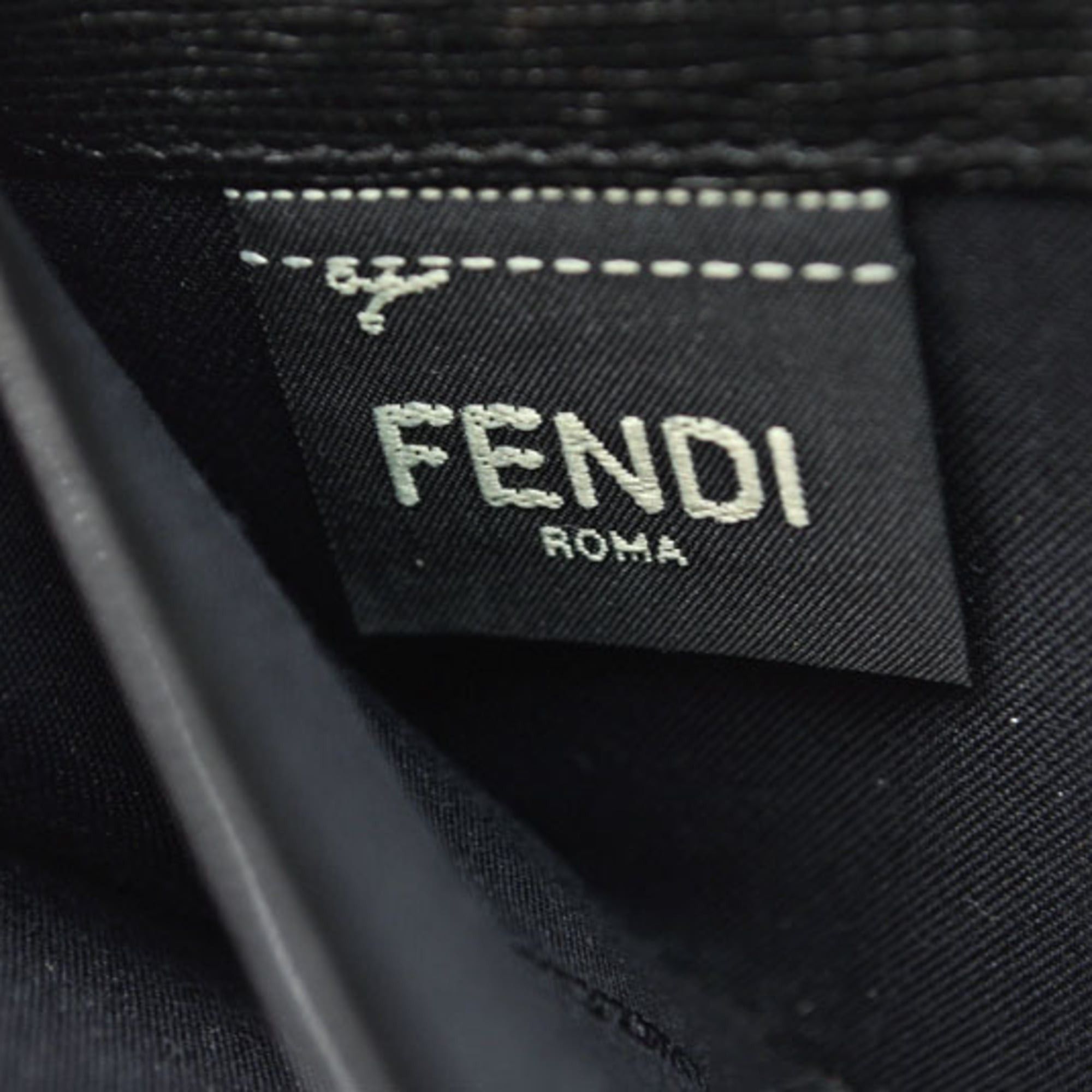 Fendi Fendi Karlito Wallet, FENDI Long Wallet by Karl Lagerfeld, Black and Silver, 8M0299 Size ONE SIZE - 12 Thumbnail