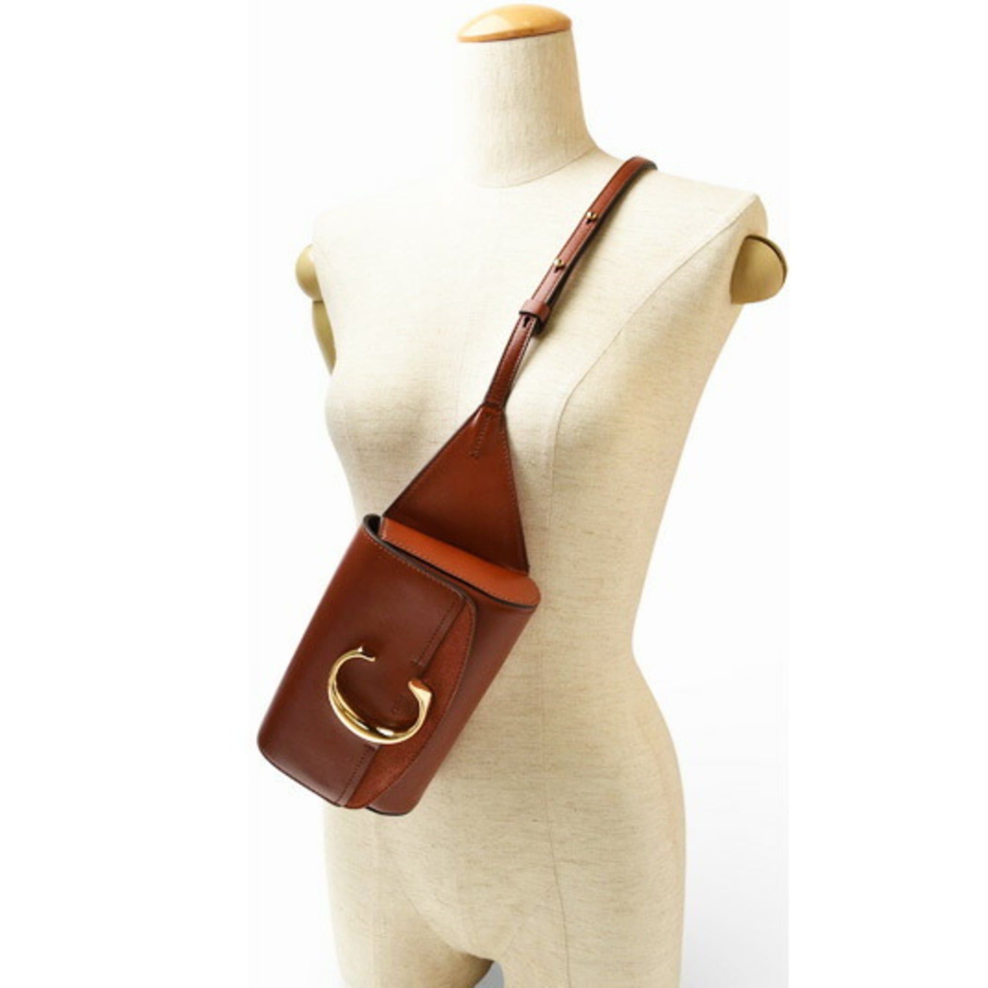 Chloe Chloé Chloe C brown leather shoulder bag/waist bag Size ONE SIZE - 16 Thumbnail