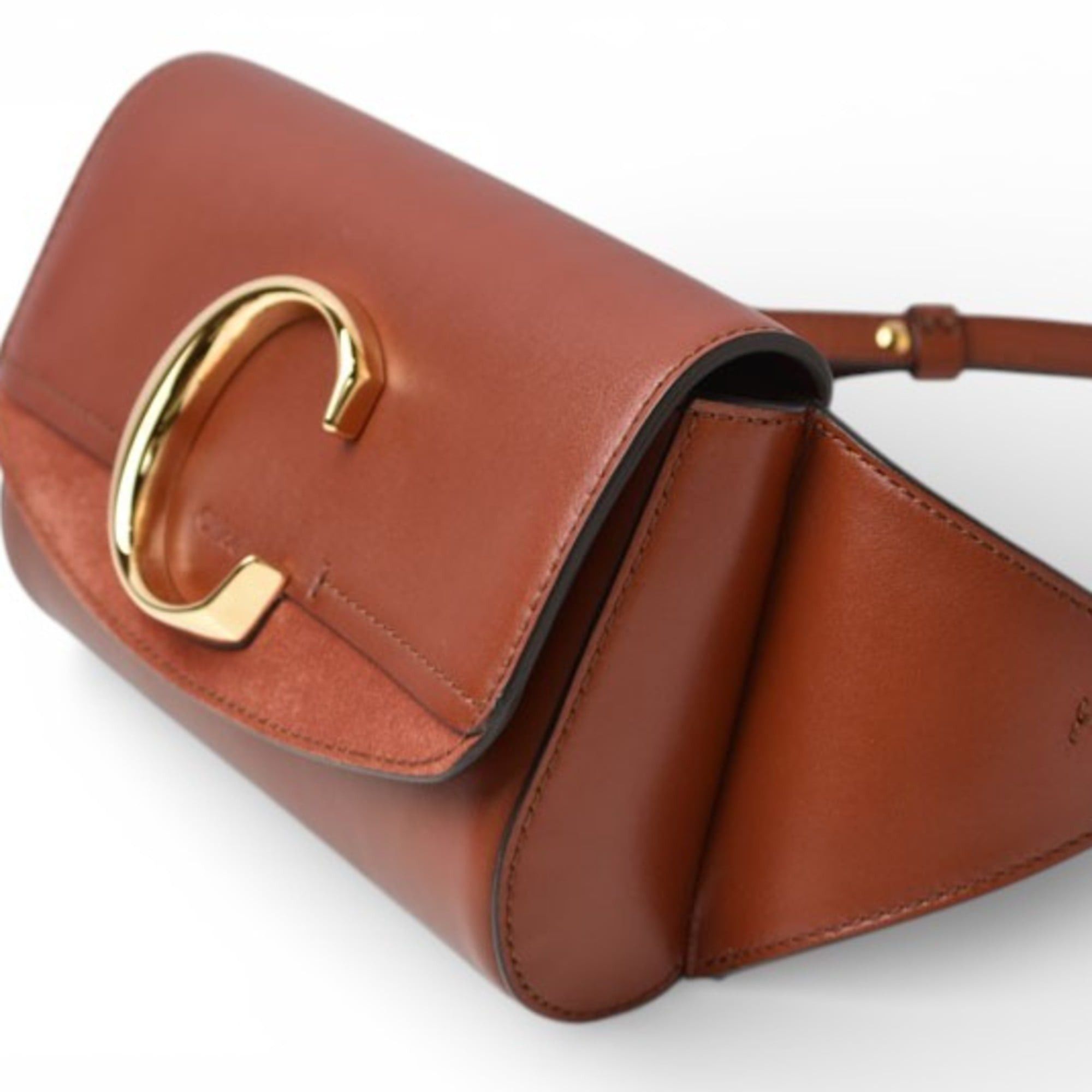Chloe Chloé Chloe C brown leather shoulder bag/waist bag Size ONE SIZE - 3 Thumbnail