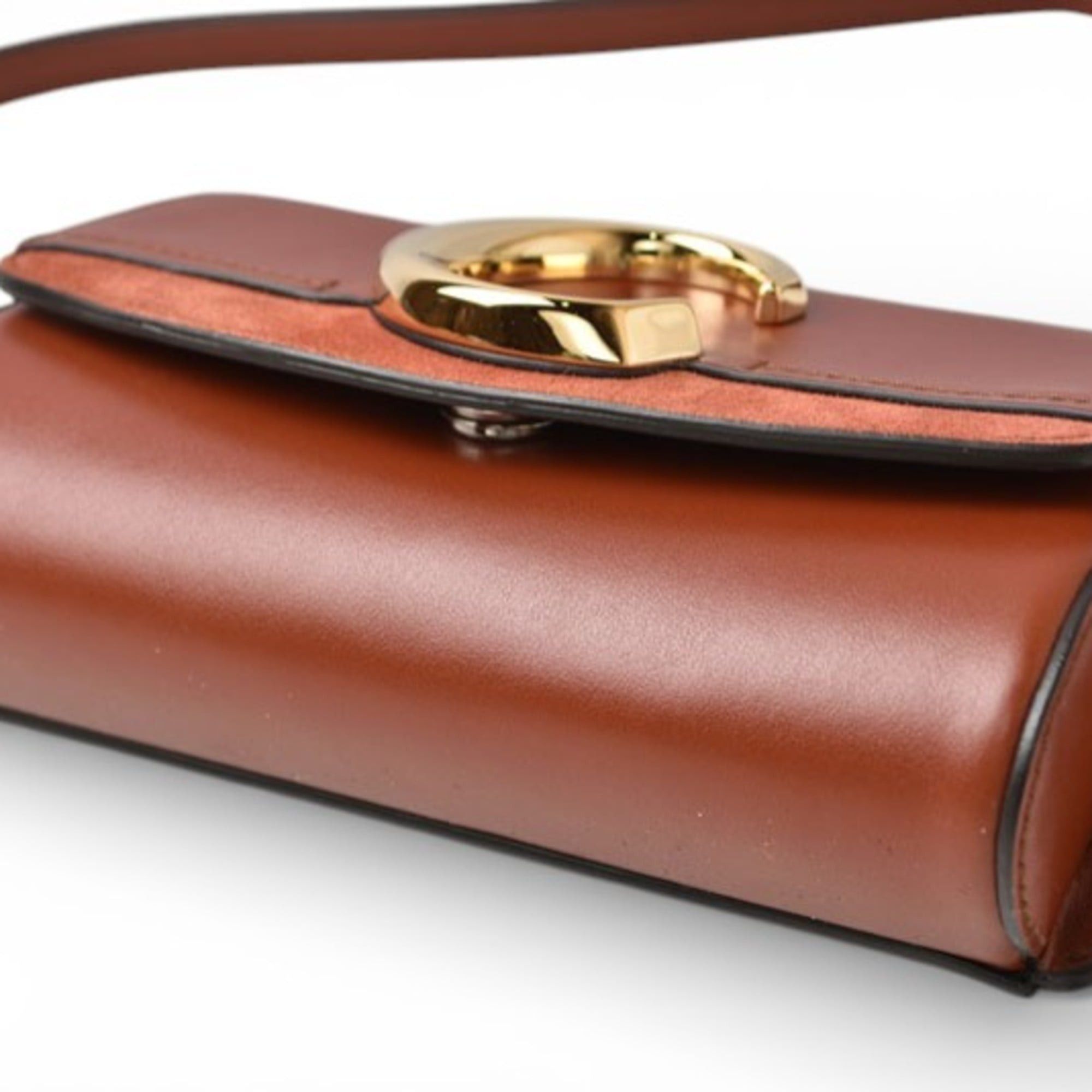 Chloe Chloé Chloe C brown leather shoulder bag/waist bag Size ONE SIZE - 5 Thumbnail