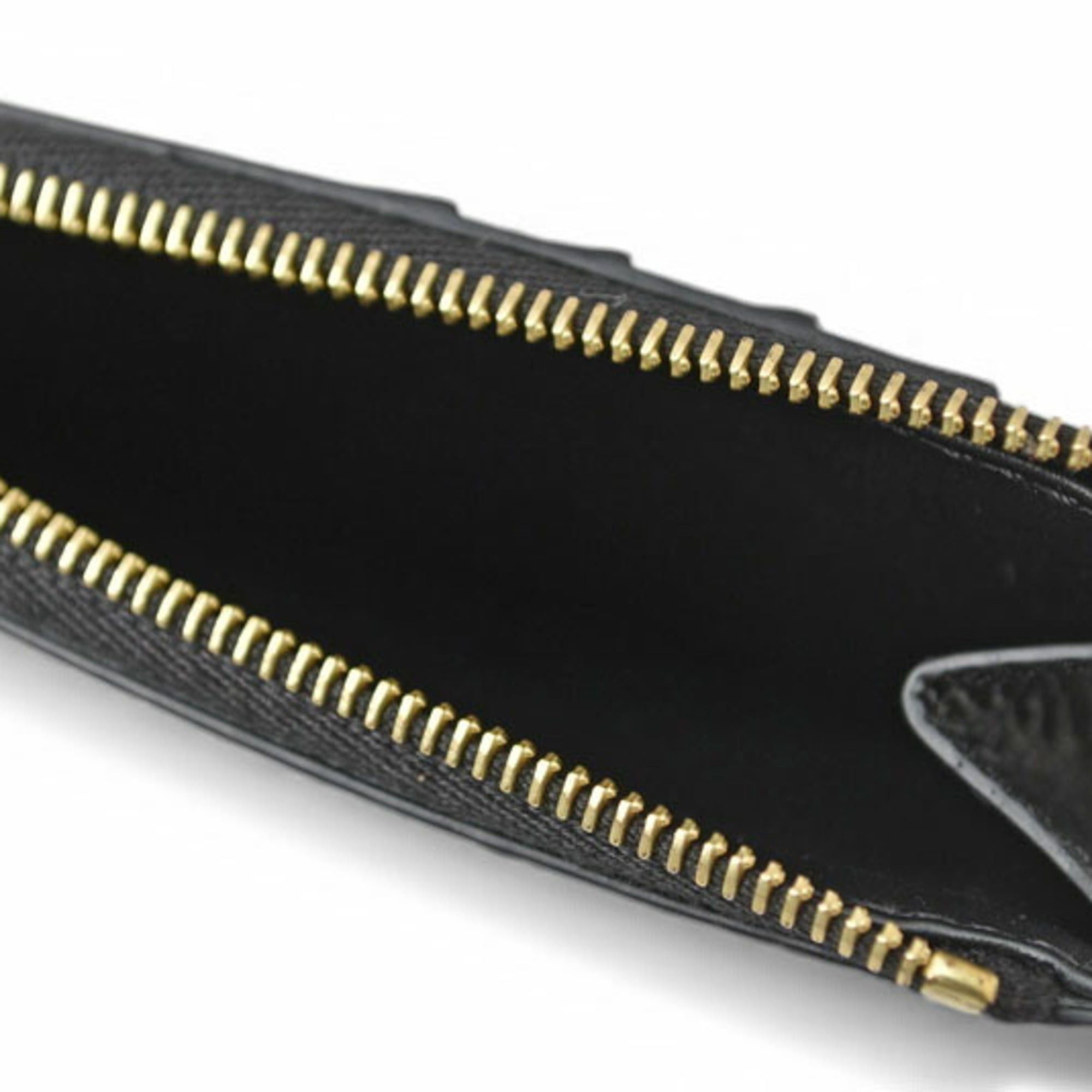 Celine Celine Coin Case, Card Holder, CELINE Zippered Compact, Fragment Black, 10B683BEL Size ONE SIZE - 7 Thumbnail