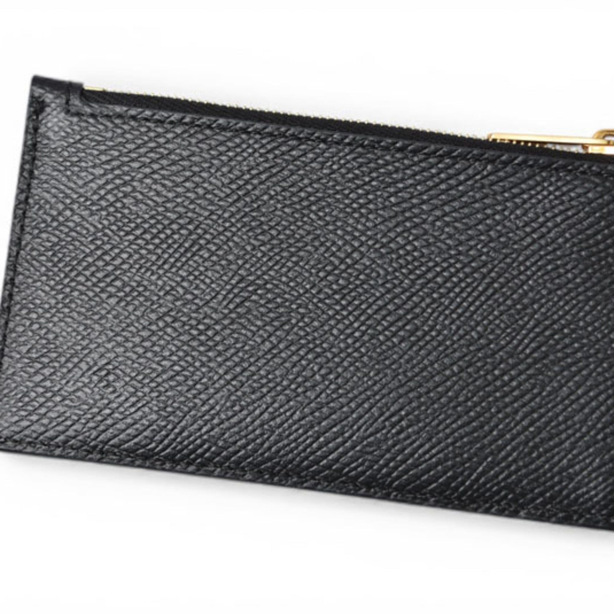 Celine Celine Coin Case, Card Holder, CELINE Zippered Compact, Fragment Black, 10B683BEL Size ONE SIZE - 4 Thumbnail