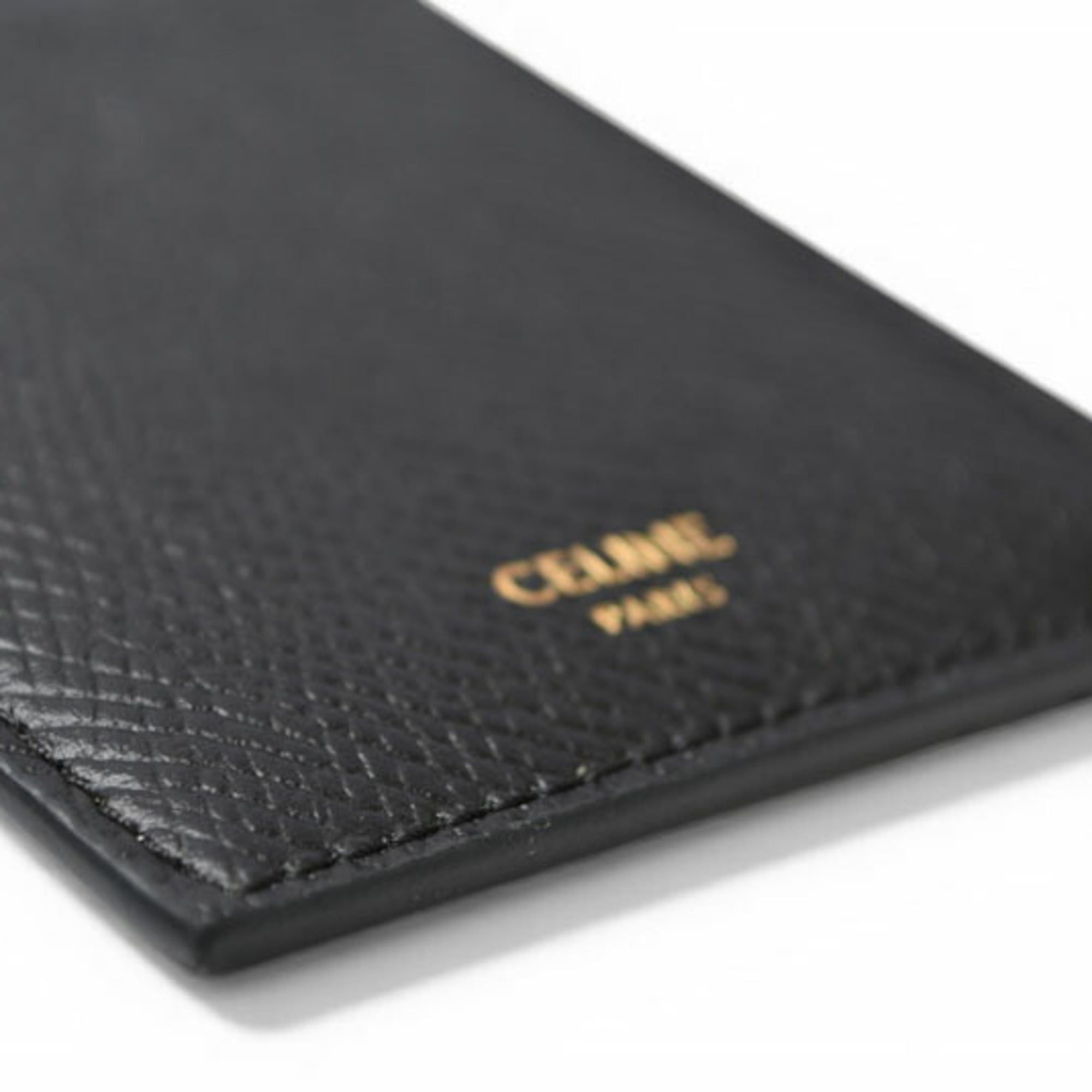 Celine Celine Coin Case, Card Holder, CELINE Zippered Compact, Fragment Black, 10B683BEL Size ONE SIZE - 9 Thumbnail