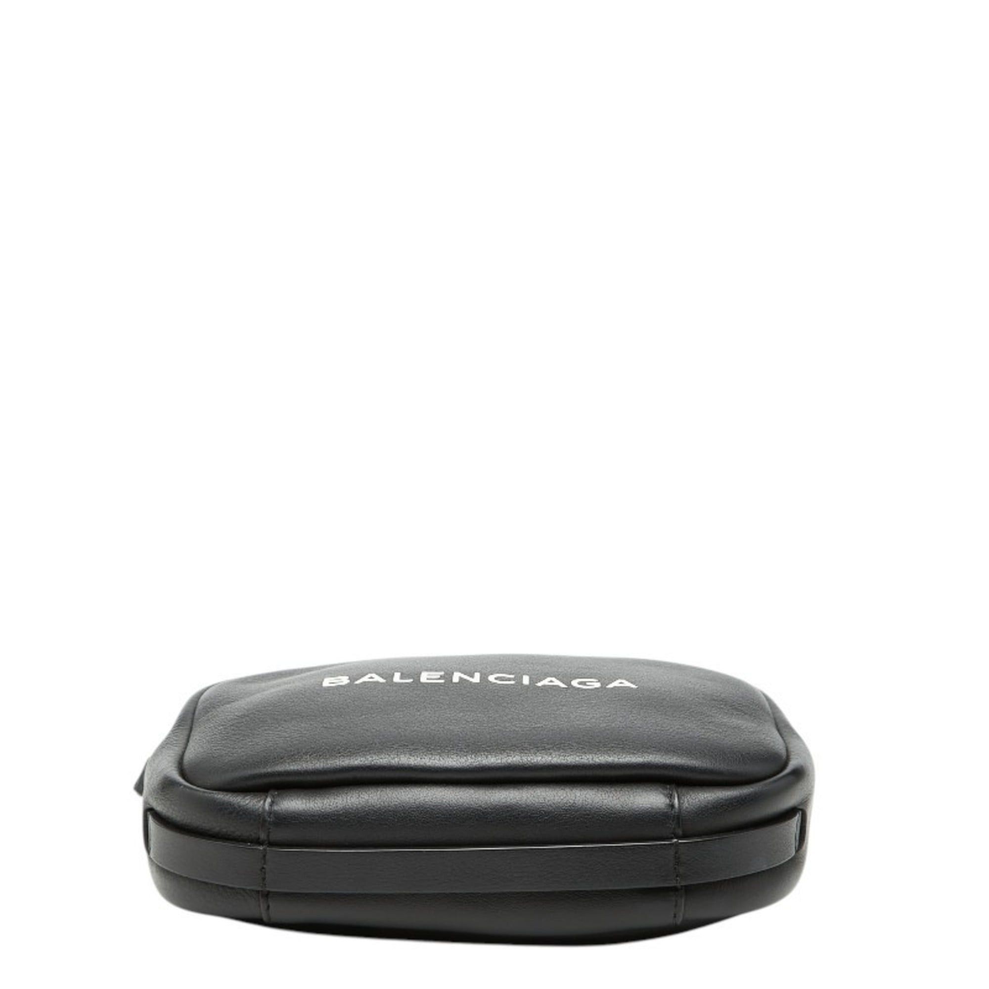 Balenciaga Balenciaga Everyday Camera Bag XS Shoulder 489809 Black Leather Women's BALENCIAGA Size ONE SIZE - 3 Thumbnail