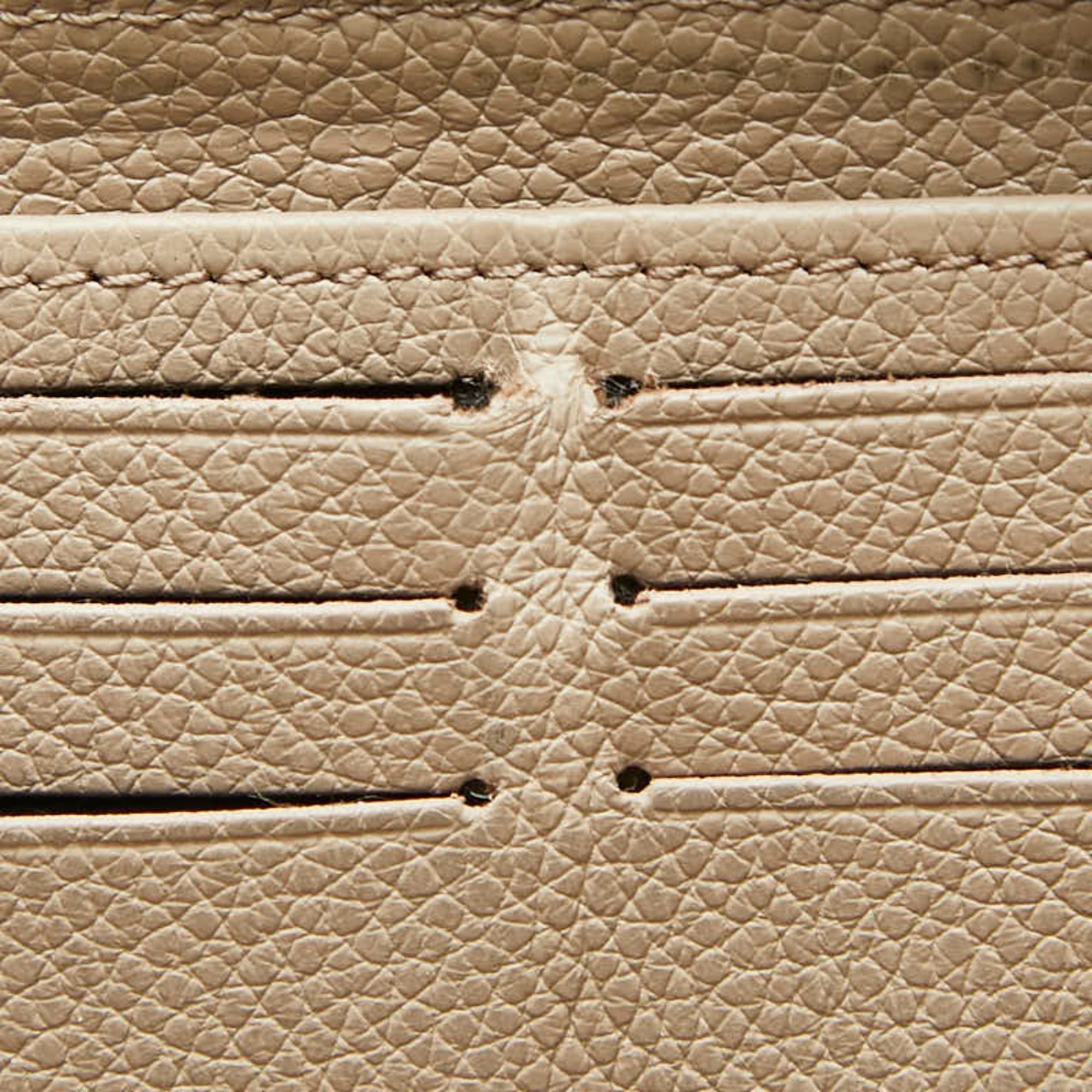 Louis Vuitton Louis Vuitton Monogram Empreinte Zippy Wallet Round Zip Long M69794 Tourterelle Crème Beige Leather Women's LOUIS VUITTON Size ONE SIZE - 6 Thumbnail
