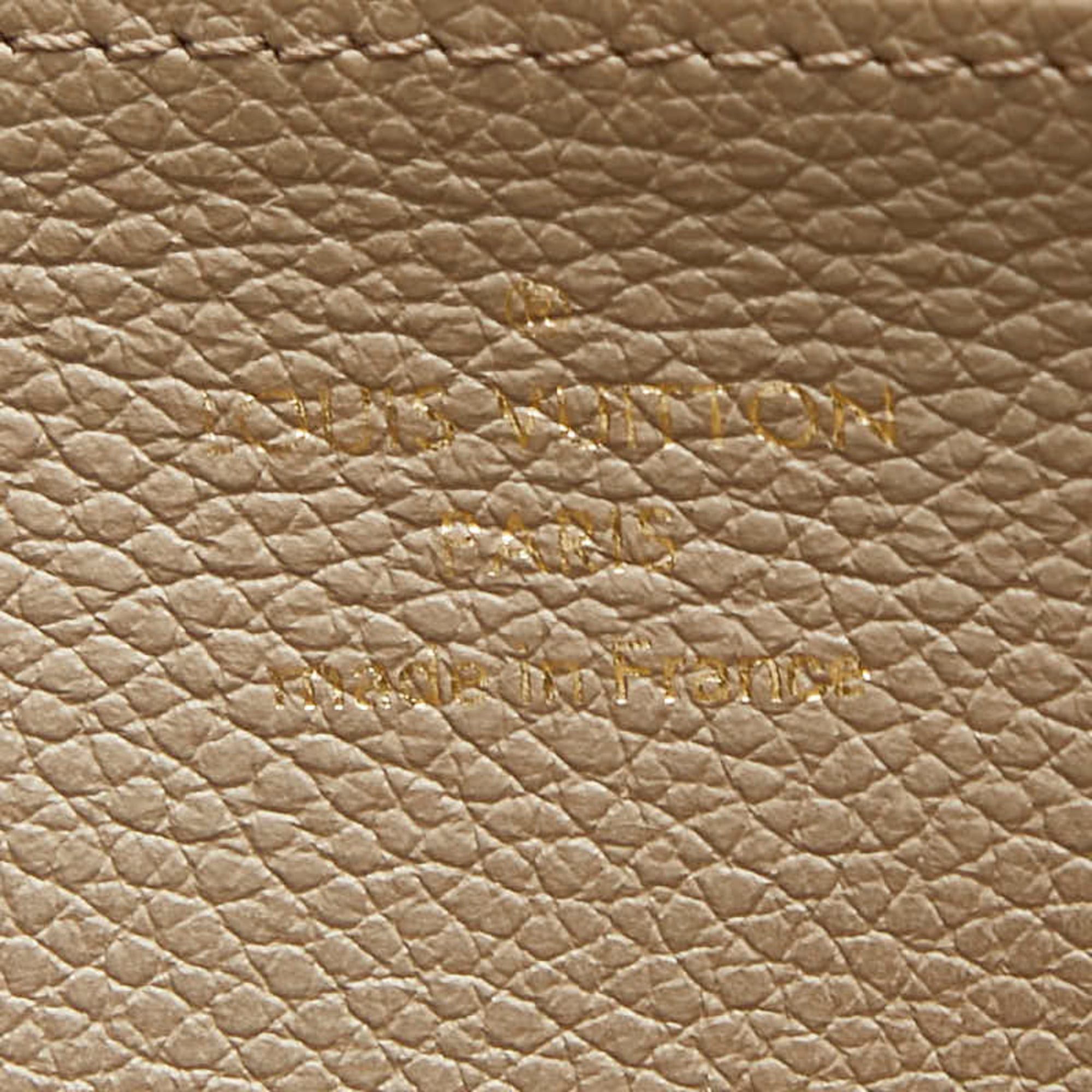 Louis Vuitton Louis Vuitton Monogram Empreinte Zippy Wallet Round Zip Long M69794 Tourterelle Crème Beige Leather Women's LOUIS VUITTON Size ONE SIZE - 9 Thumbnail