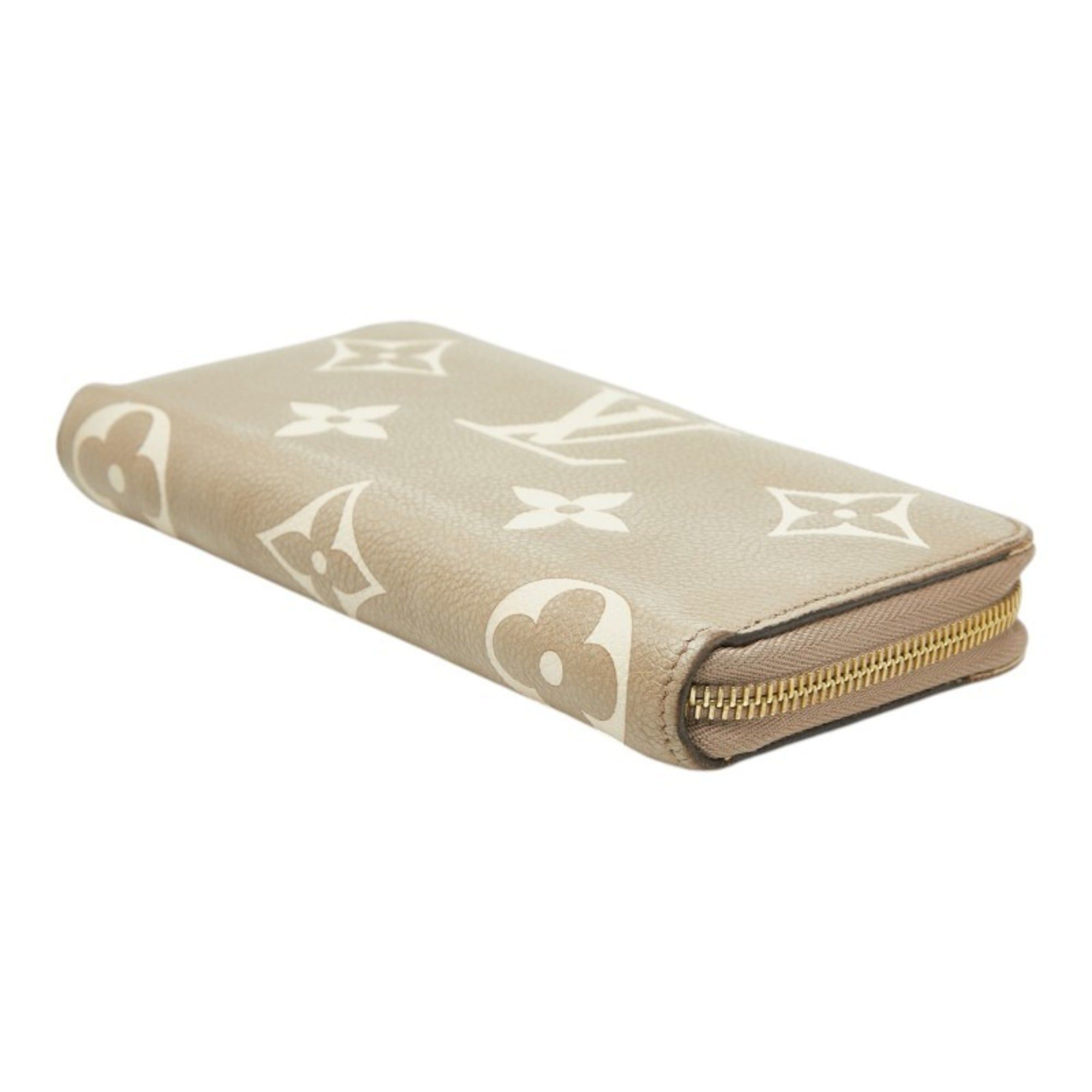 Louis Vuitton Louis Vuitton Monogram Empreinte Zippy Wallet Round Zip Long M69794 Tourterelle Crème Beige Leather Women's LOUIS VUITTON Size ONE SIZE - 4 Thumbnail